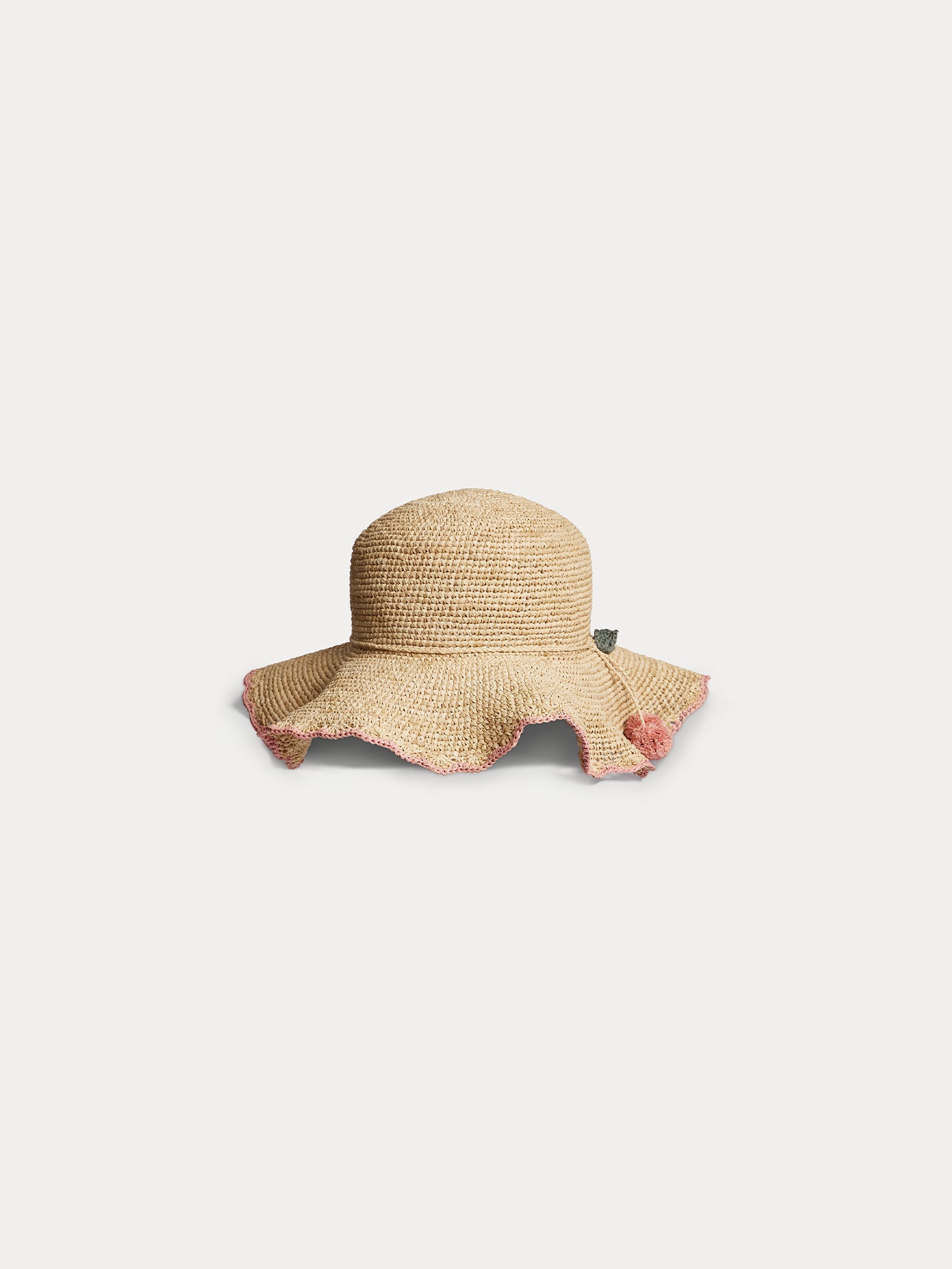Lila hand-braided sun hat • ボンポワン公式オンラインストア | BONPOINT