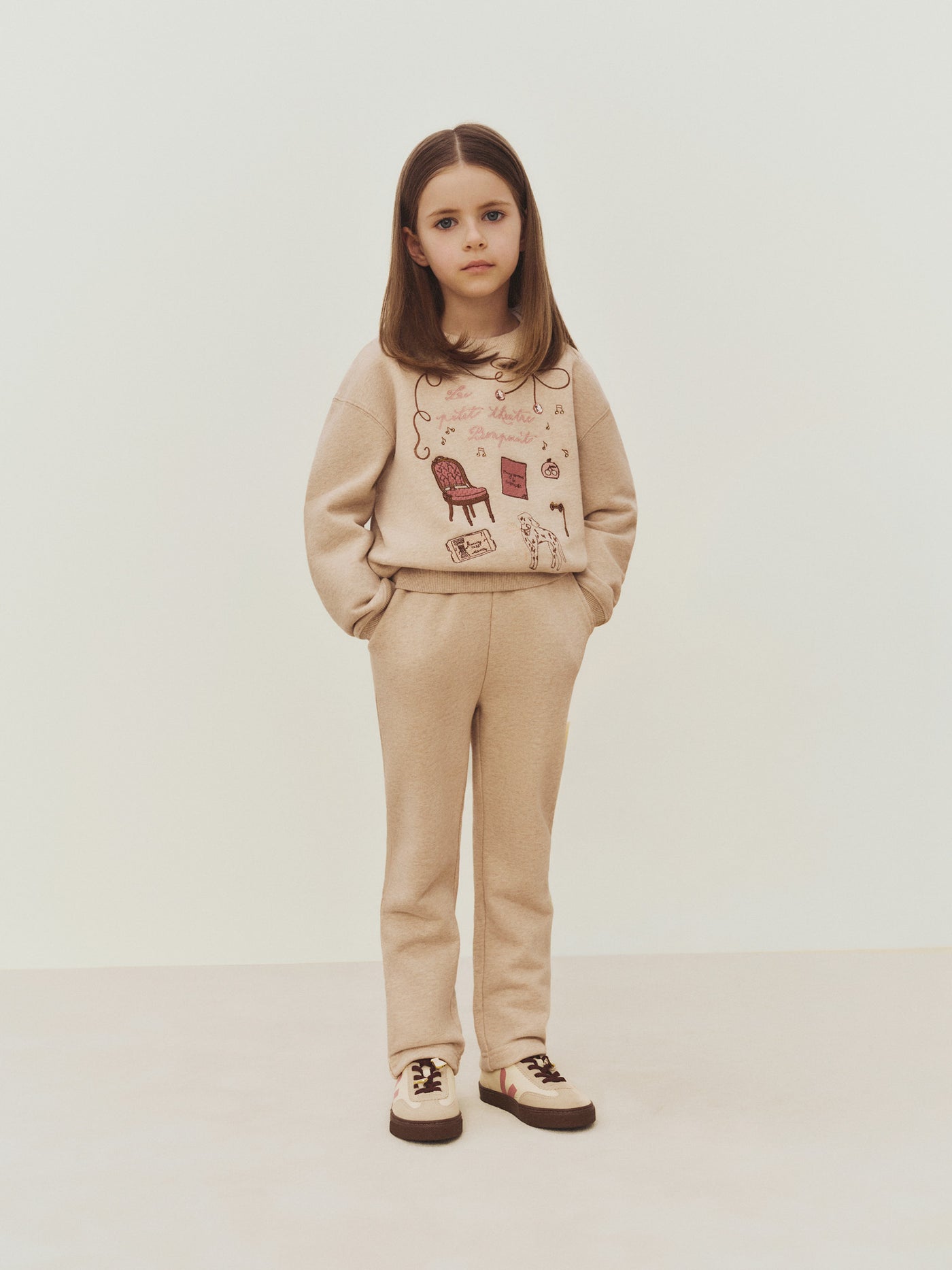 Dalila joggers in organic cotton