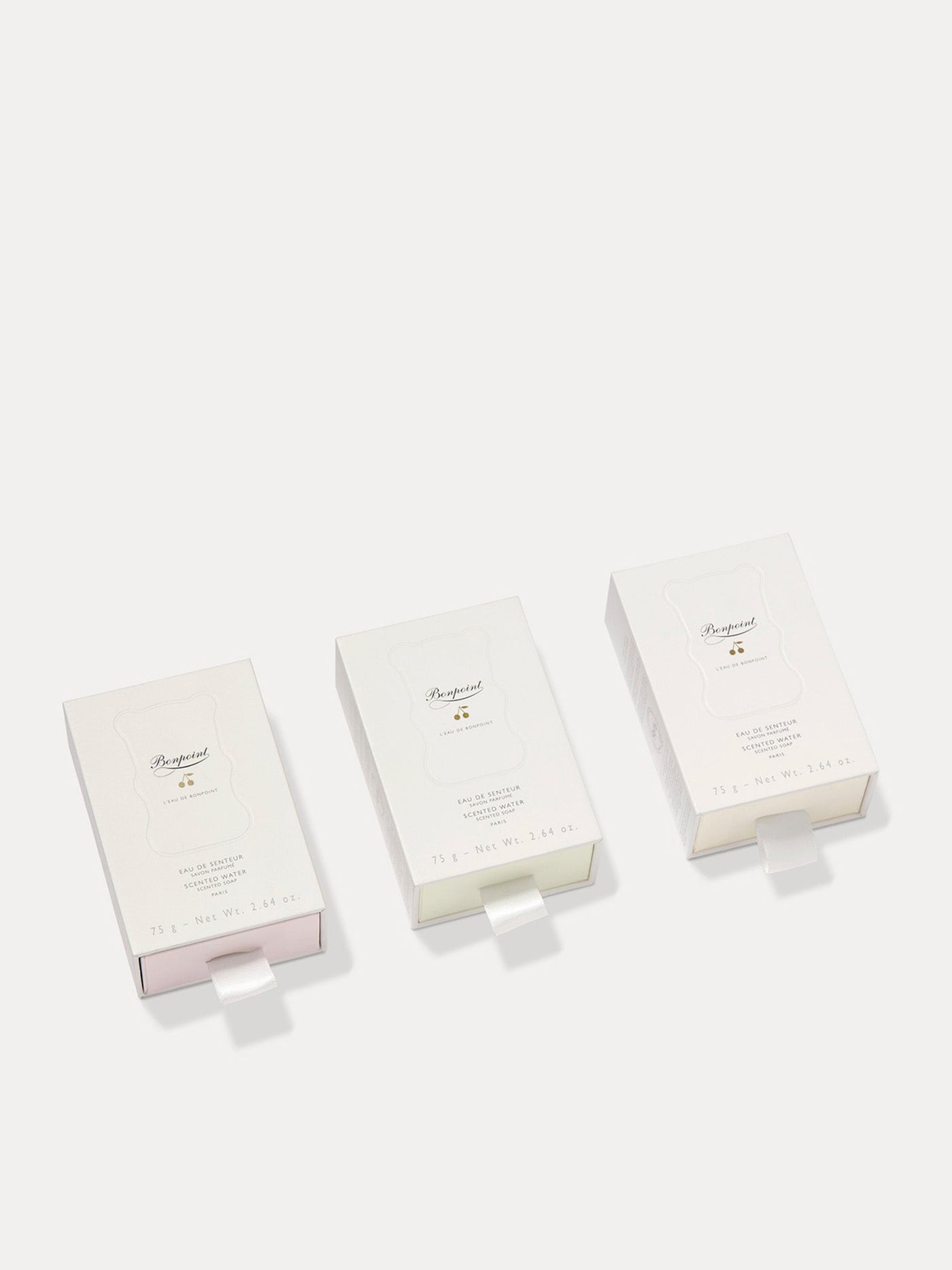 Scented teddy bear soap - Pale pink