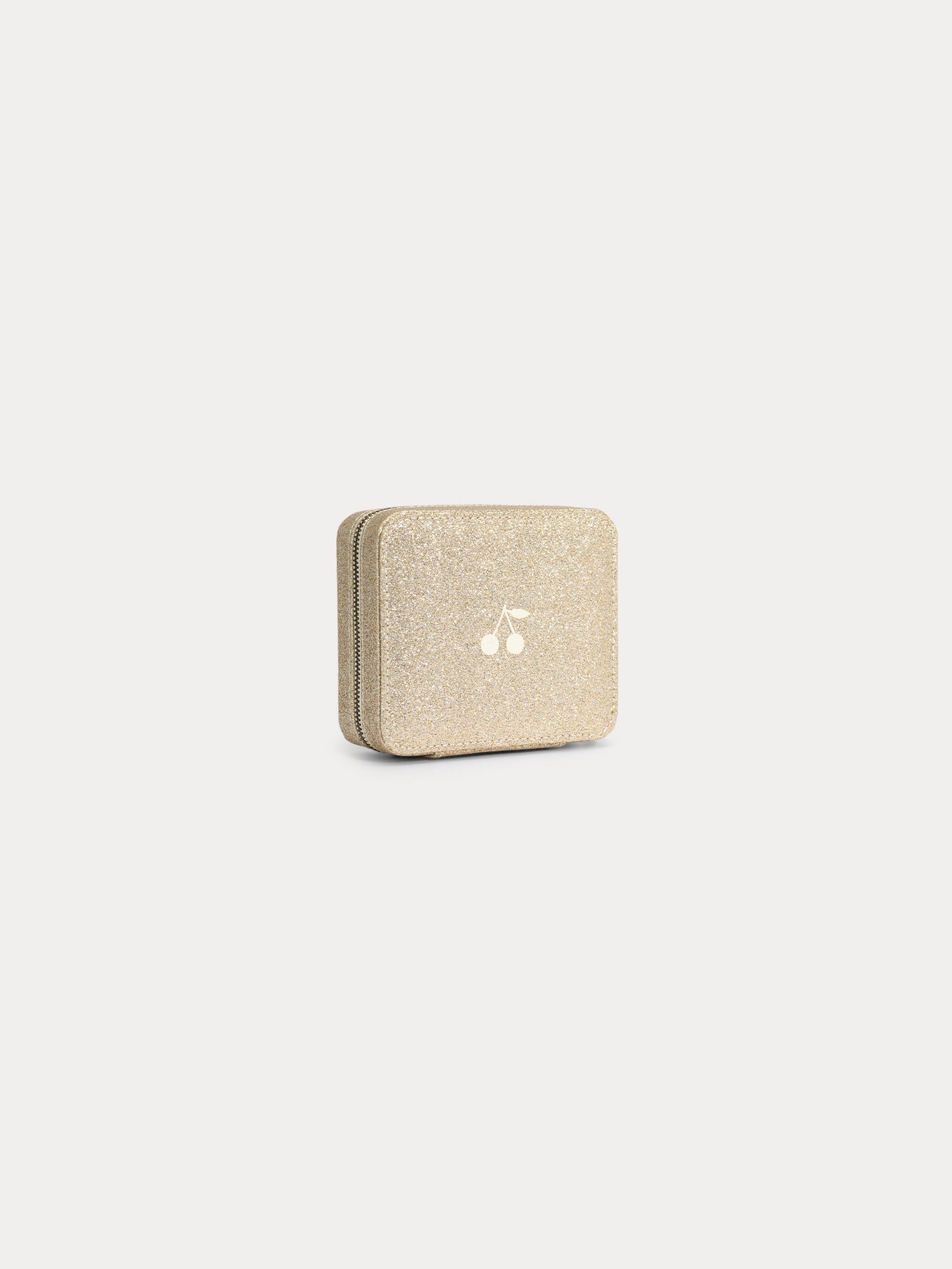 Square glitter pouch