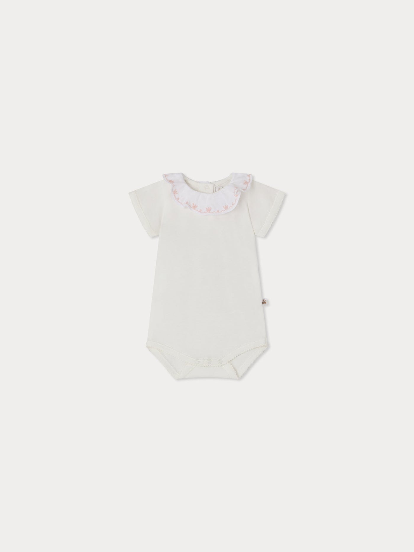 June embroidered collar bodysuit
