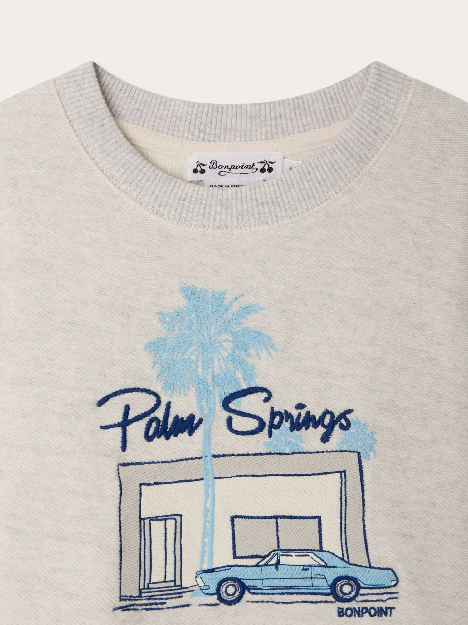 Tonino embroidered Palm Springs sweatshirt • ボンポワン公式