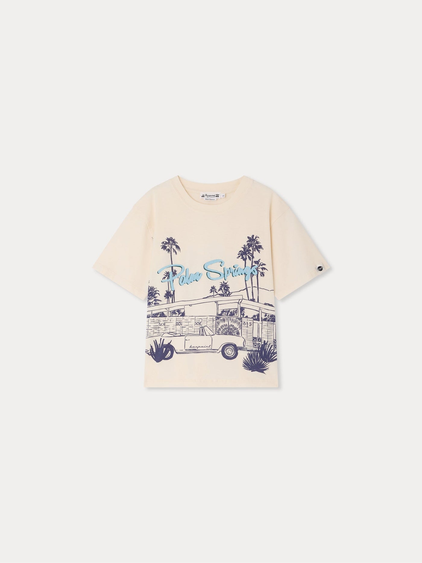 パームスプリングスプリント クルーネックTシャツ