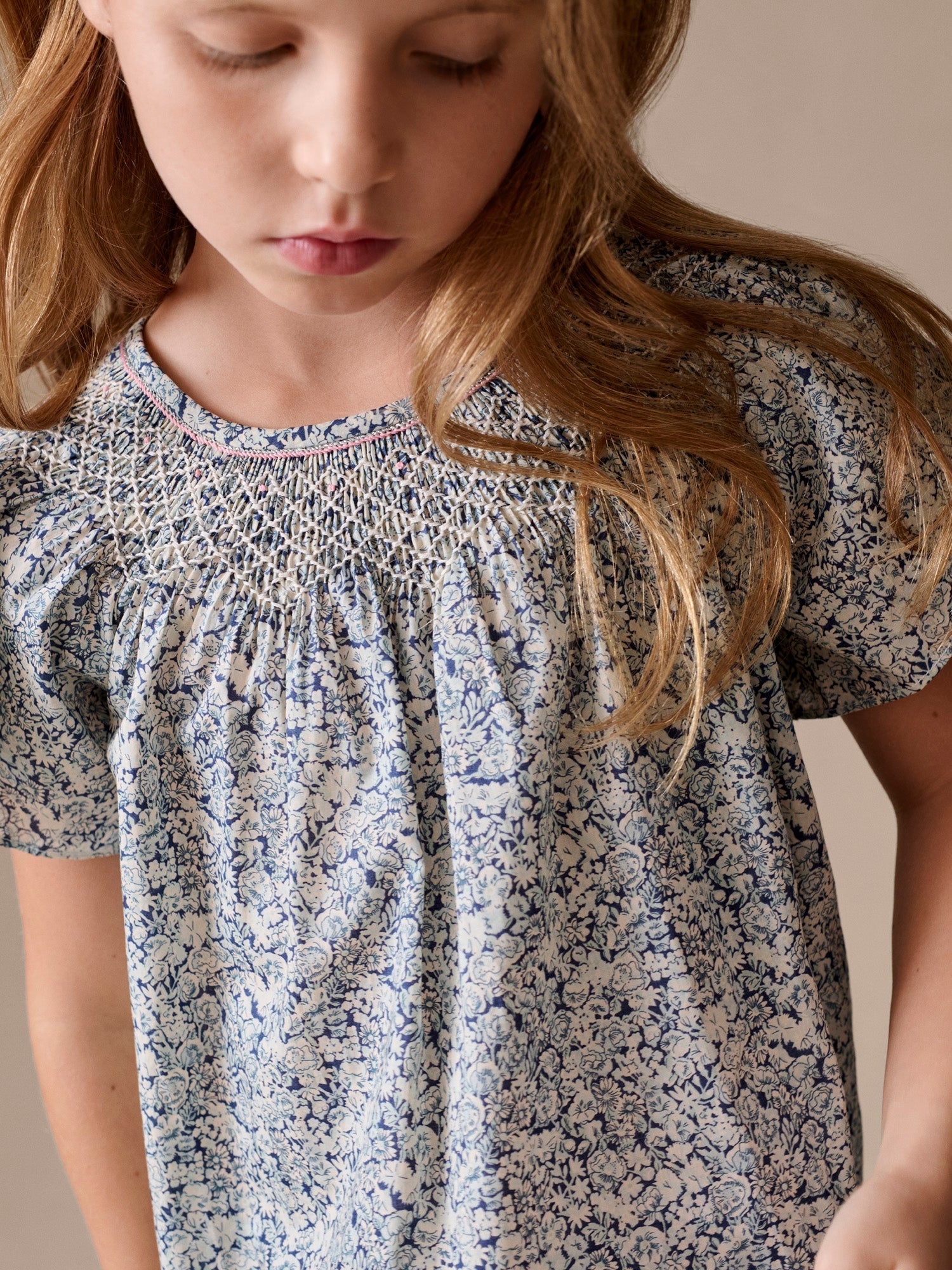 Girl - Liberty Fabric Blouse | Bonpoint • ボンポワン公式オンライン