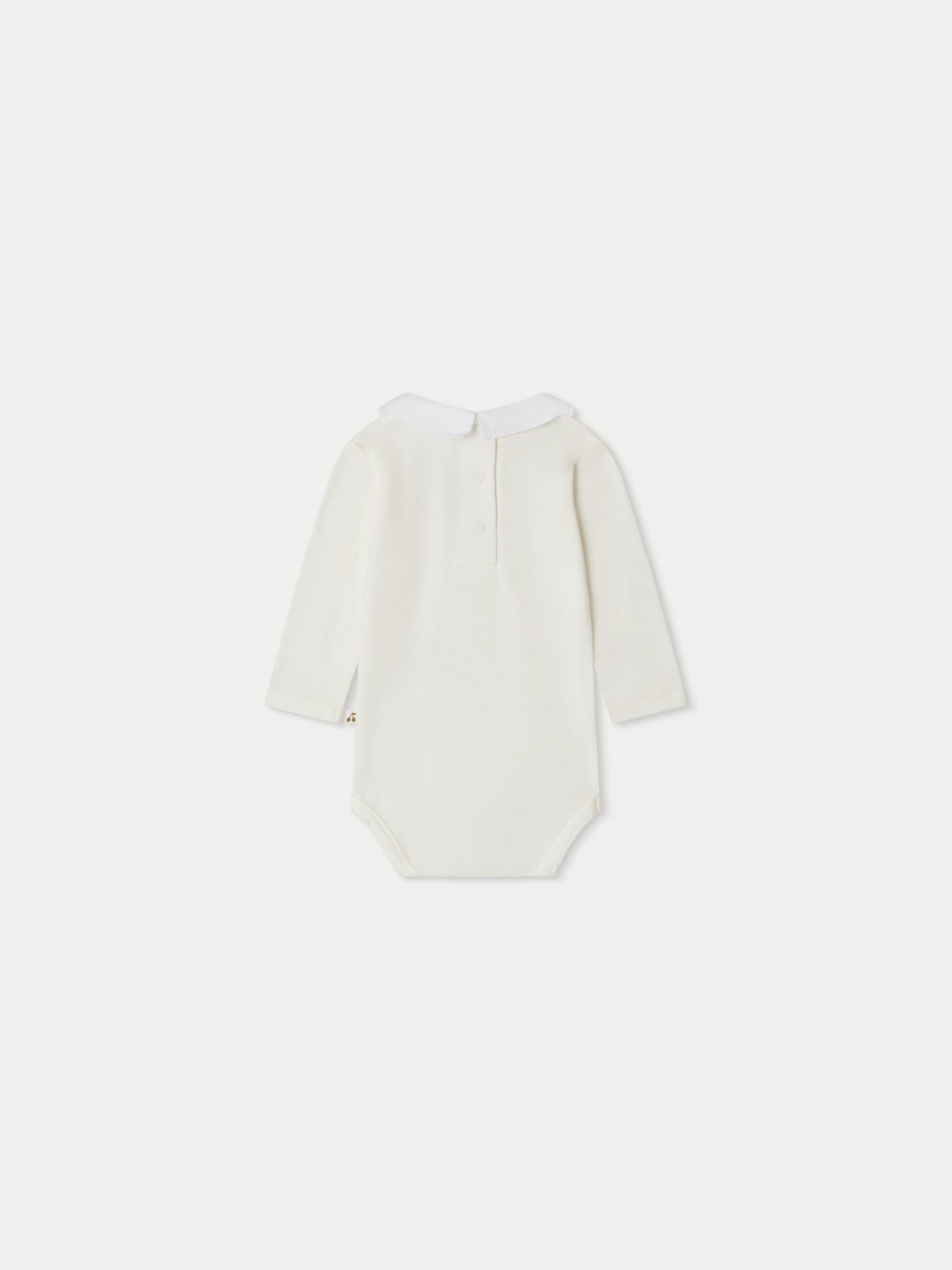 Septembre bodysuit with red embroidery