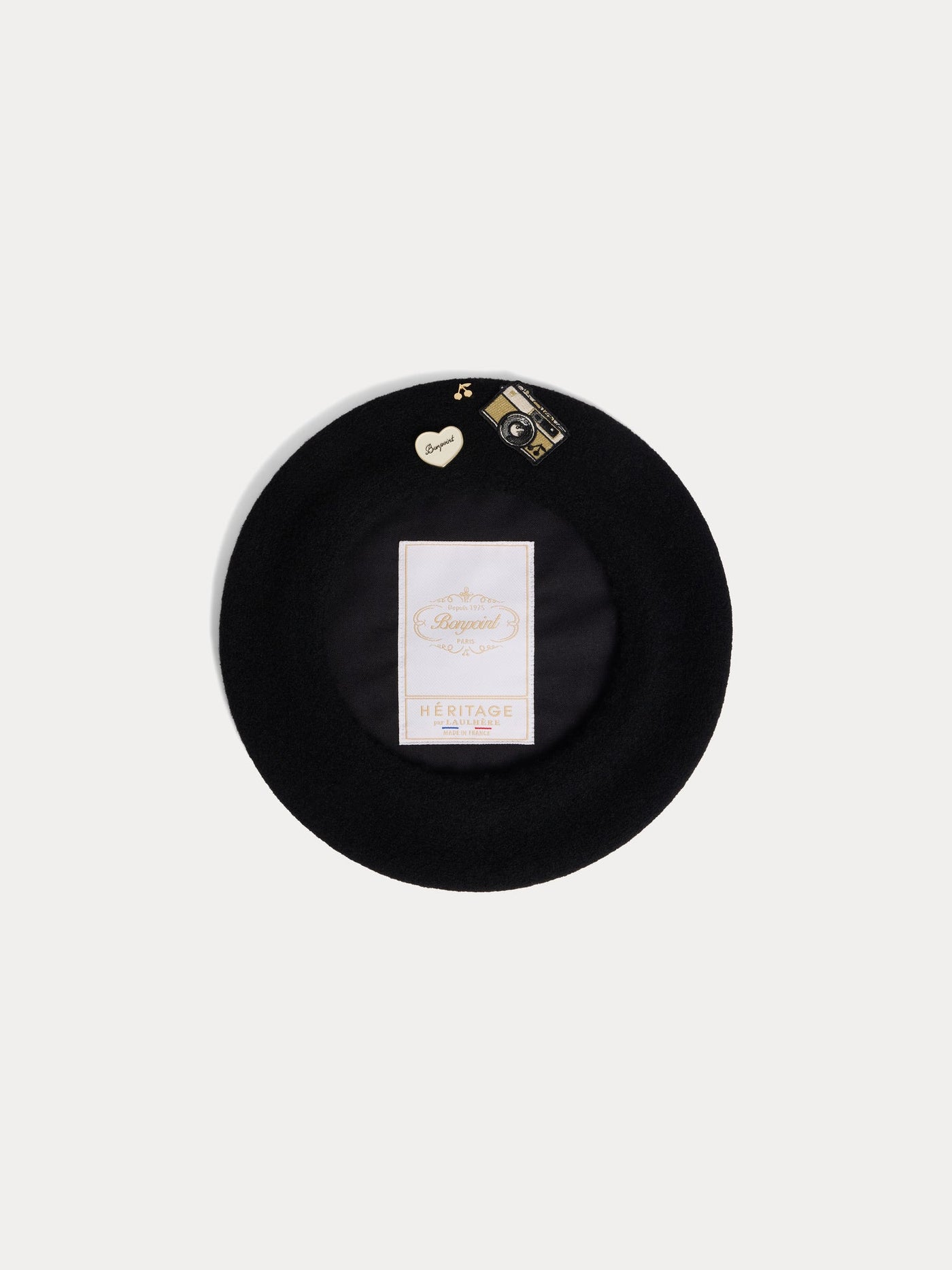 Bonpoint x Laulhère ベレー帽