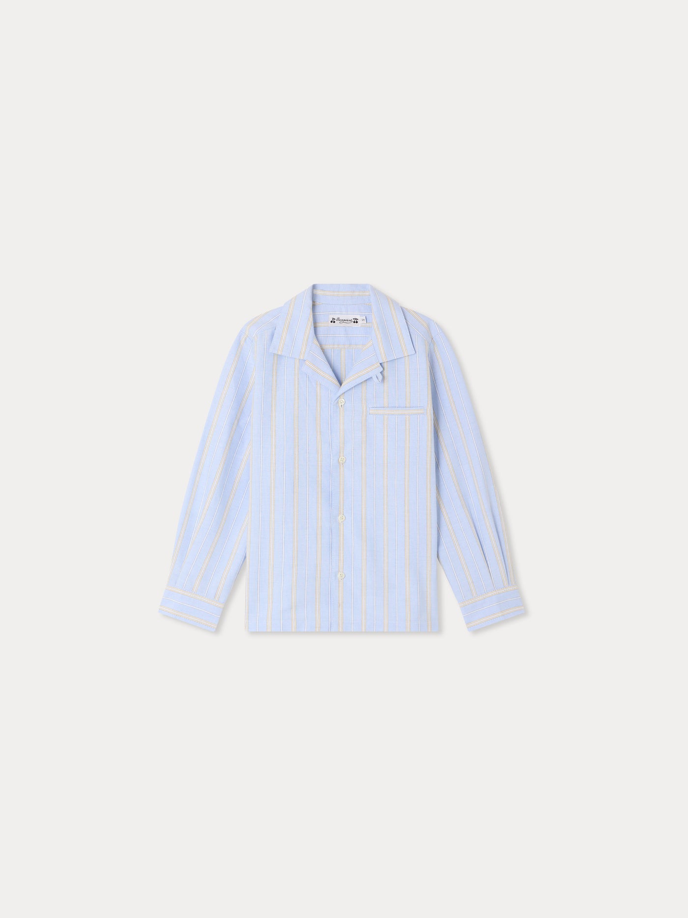 ロングスリーブストライプシャツ
