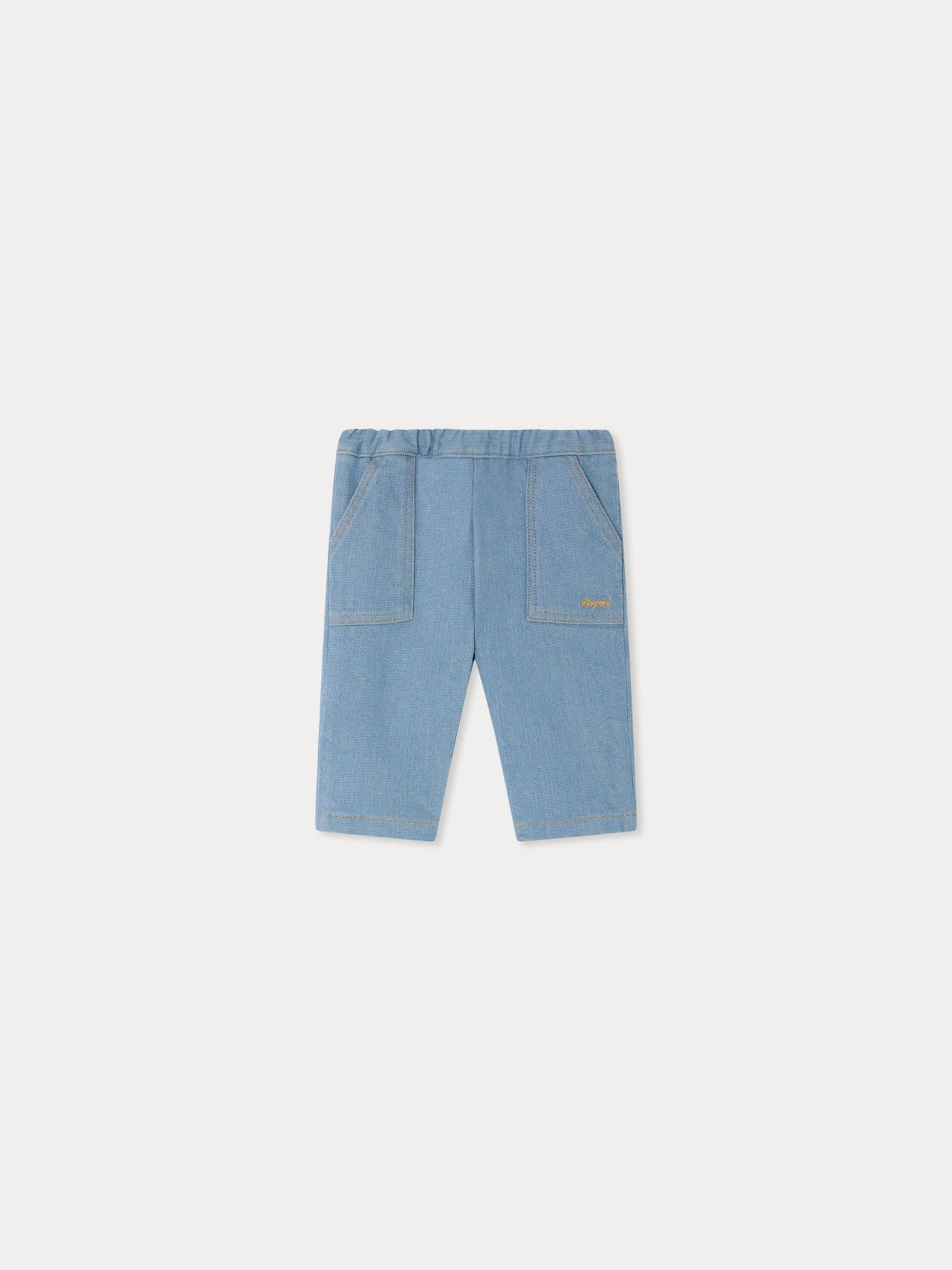 Thursday baby denim trousers in organic cotton