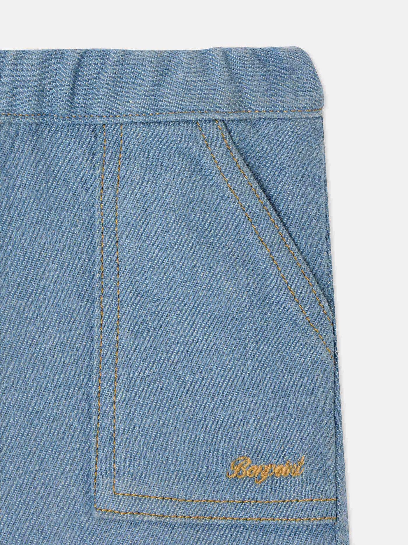 Thursday baby denim trousers in organic cotton