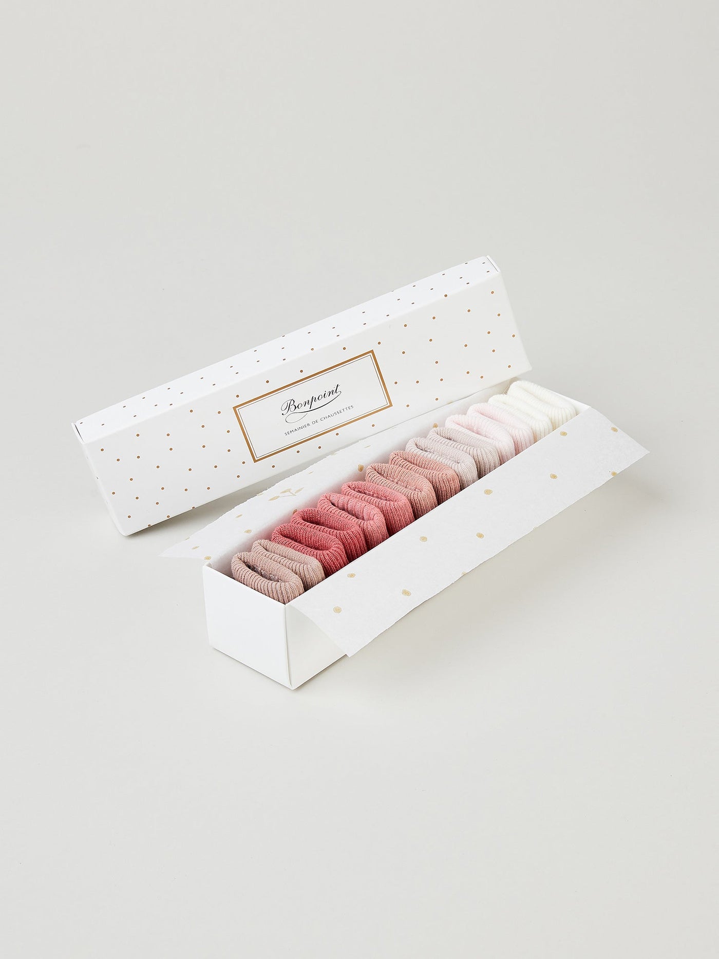 ピンク コットン 7デイズソックスセット