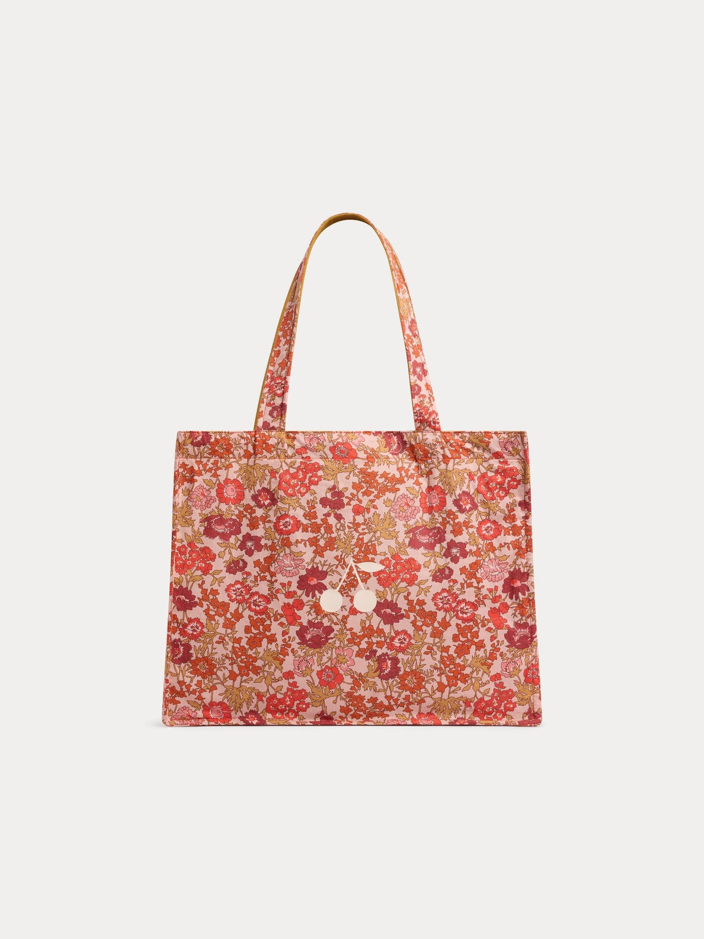Emiko reversible tote bag in Liberty organic cotton fabric