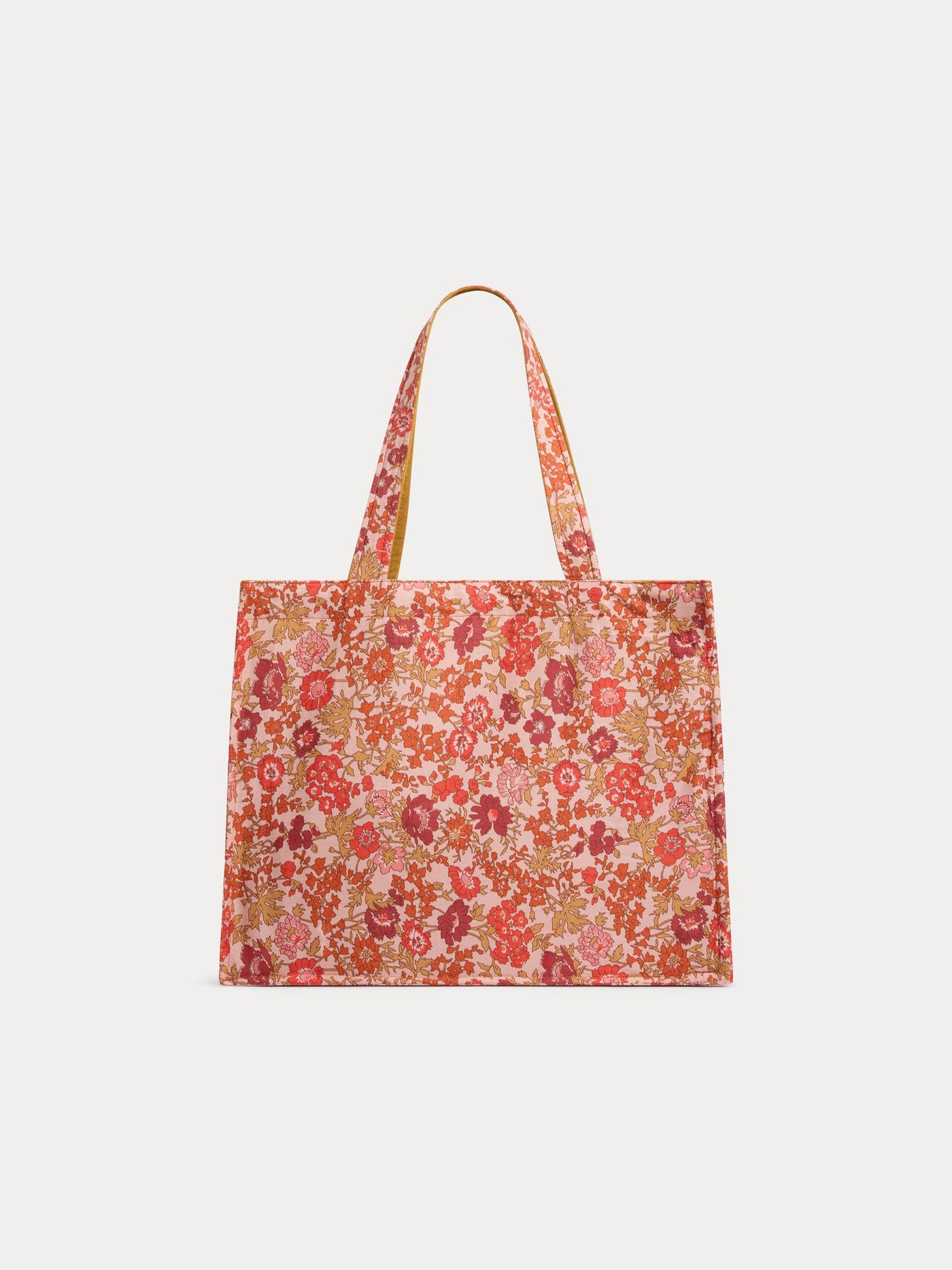 Emiko reversible tote bag in Liberty organic cotton fabric