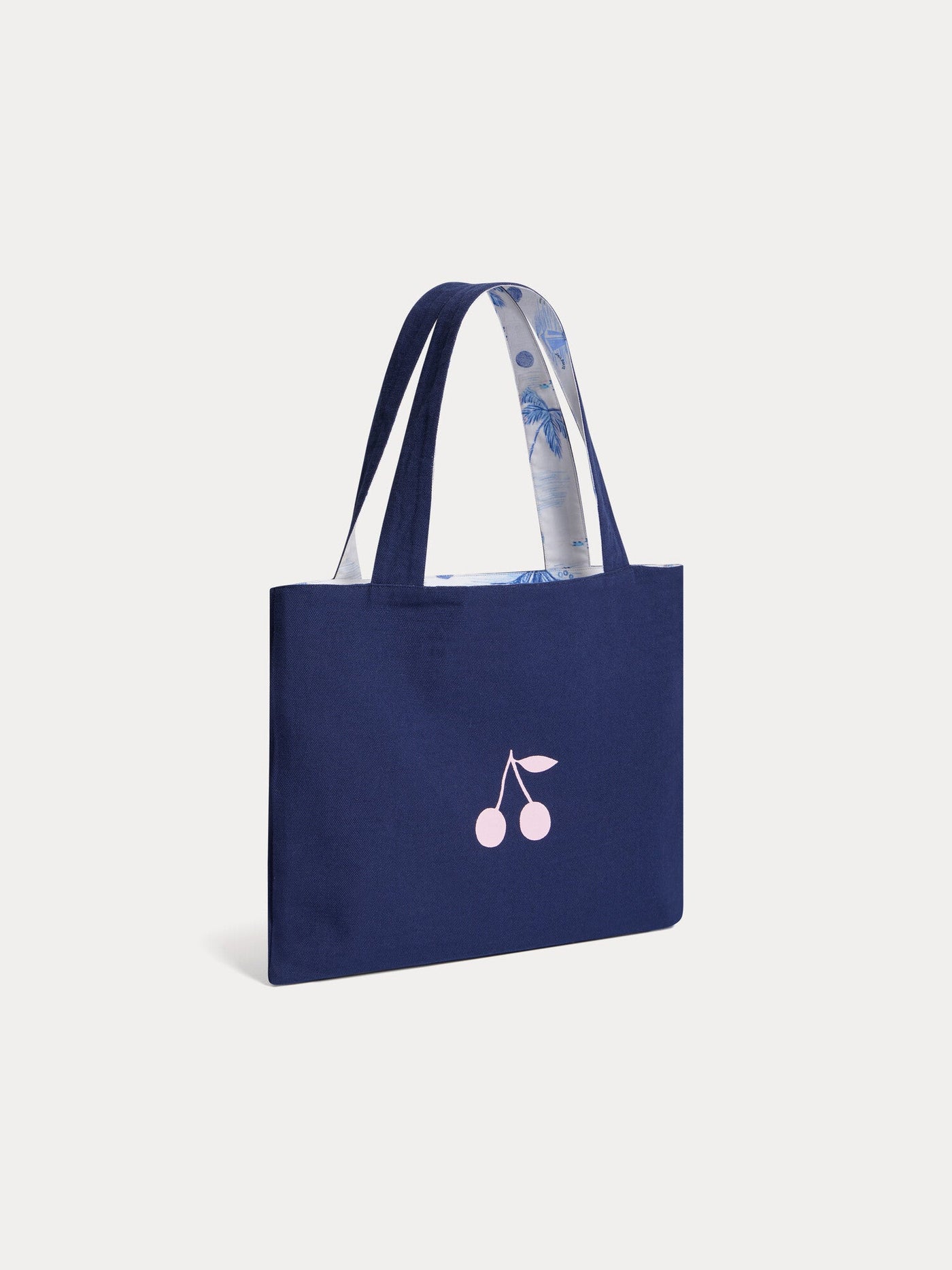 Nolybag reversible tote bag with Iceland print