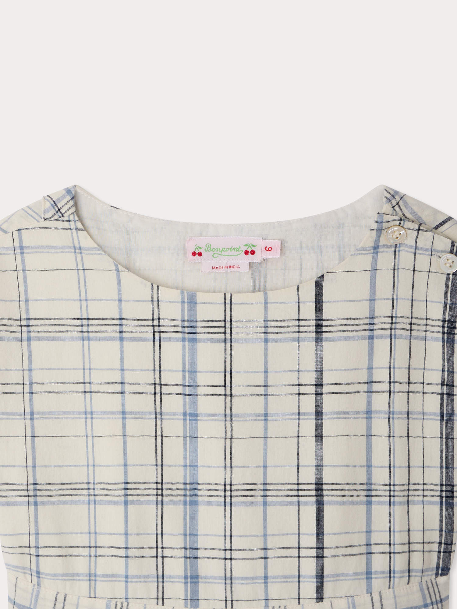Girl - Checkered dresses | Bonpoint • ボンポワン公式オンライン