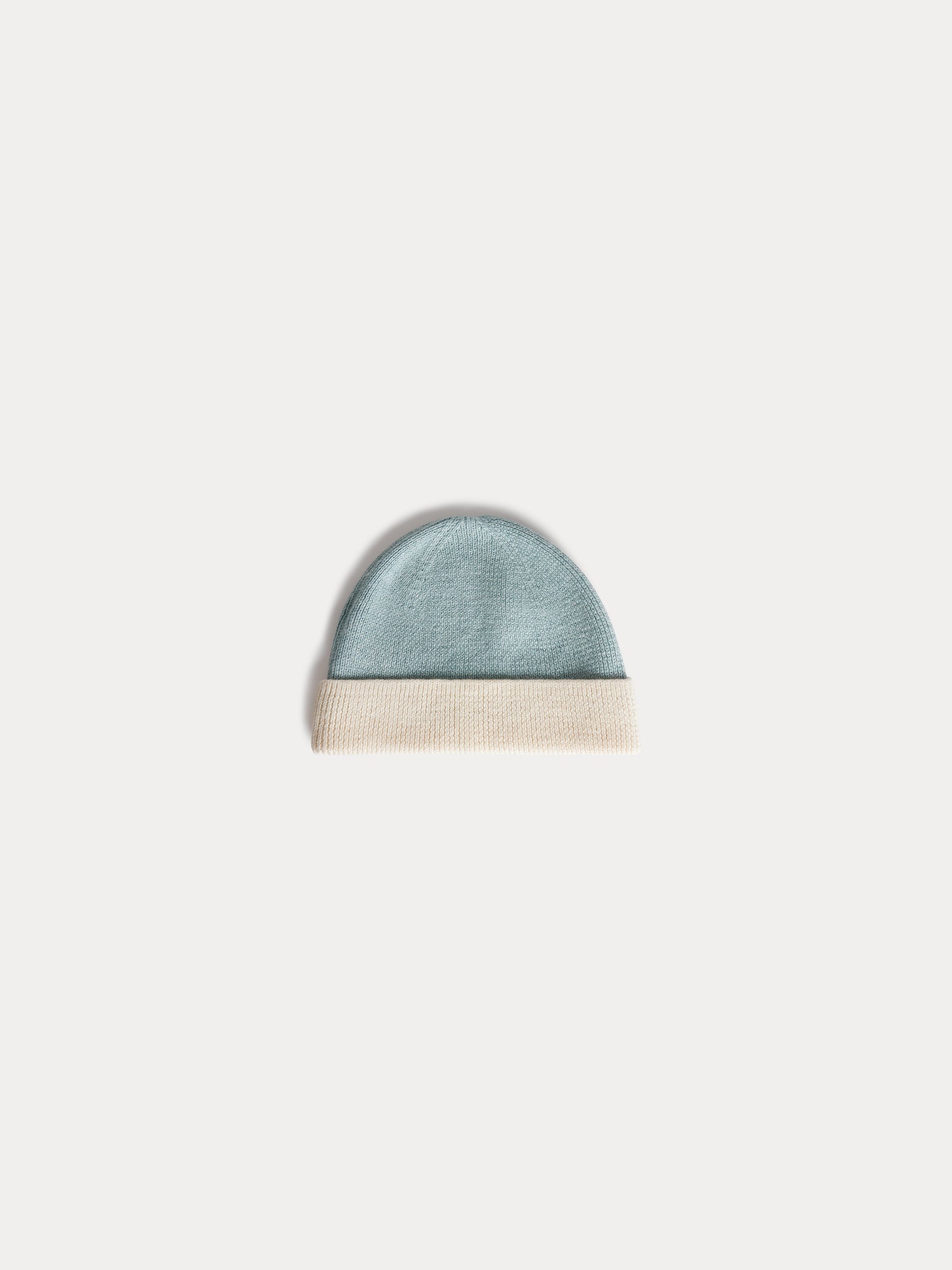 Darbo blue wool and cotton beanie • ボンポワン公式オンラインストア