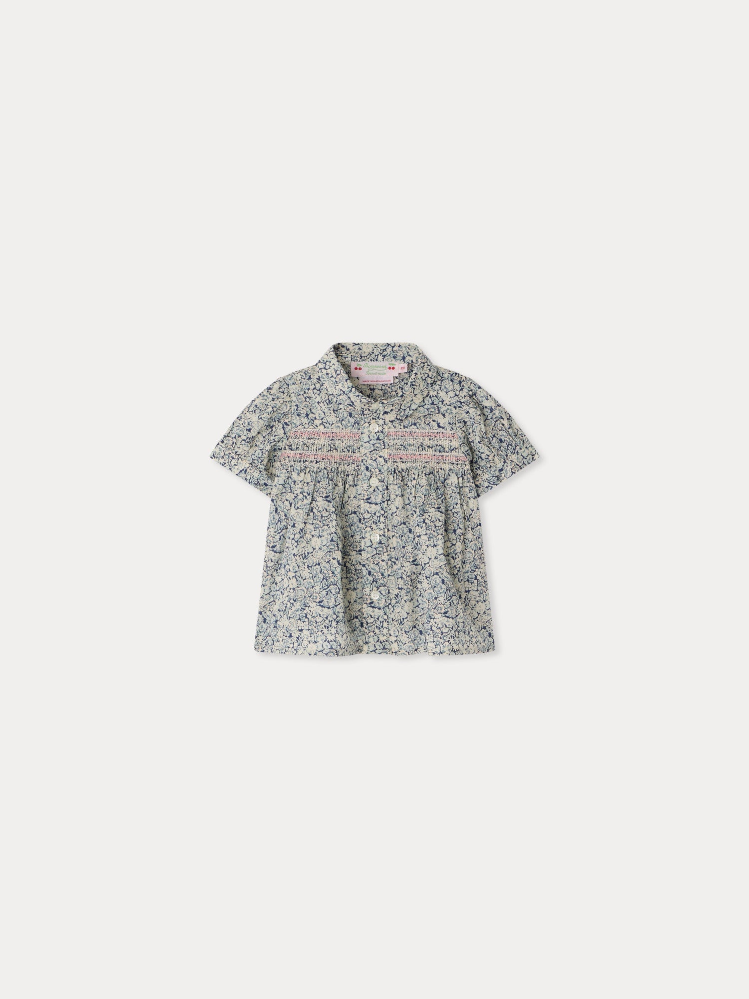 Bonpoint ♡ リバティ スモッキング ブラウス 12A Baby Girl - Liberty Print Blouse | Bonpoint • ボンポワン公式