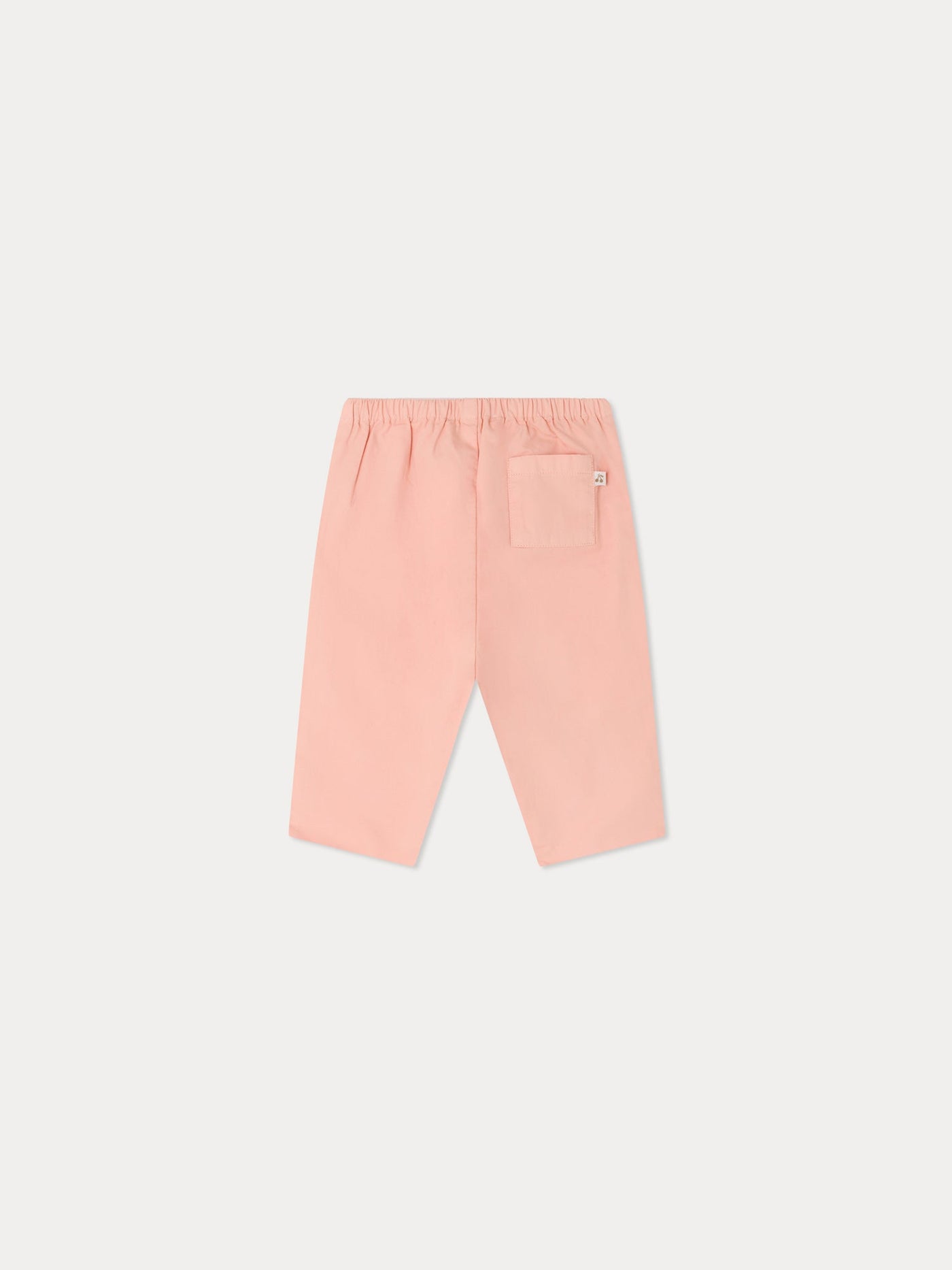 Tea pink Dandy trousers in organic cotton