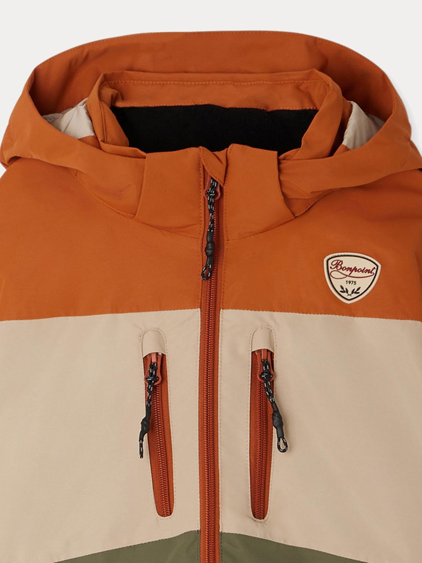 Domus two-toned ski parka