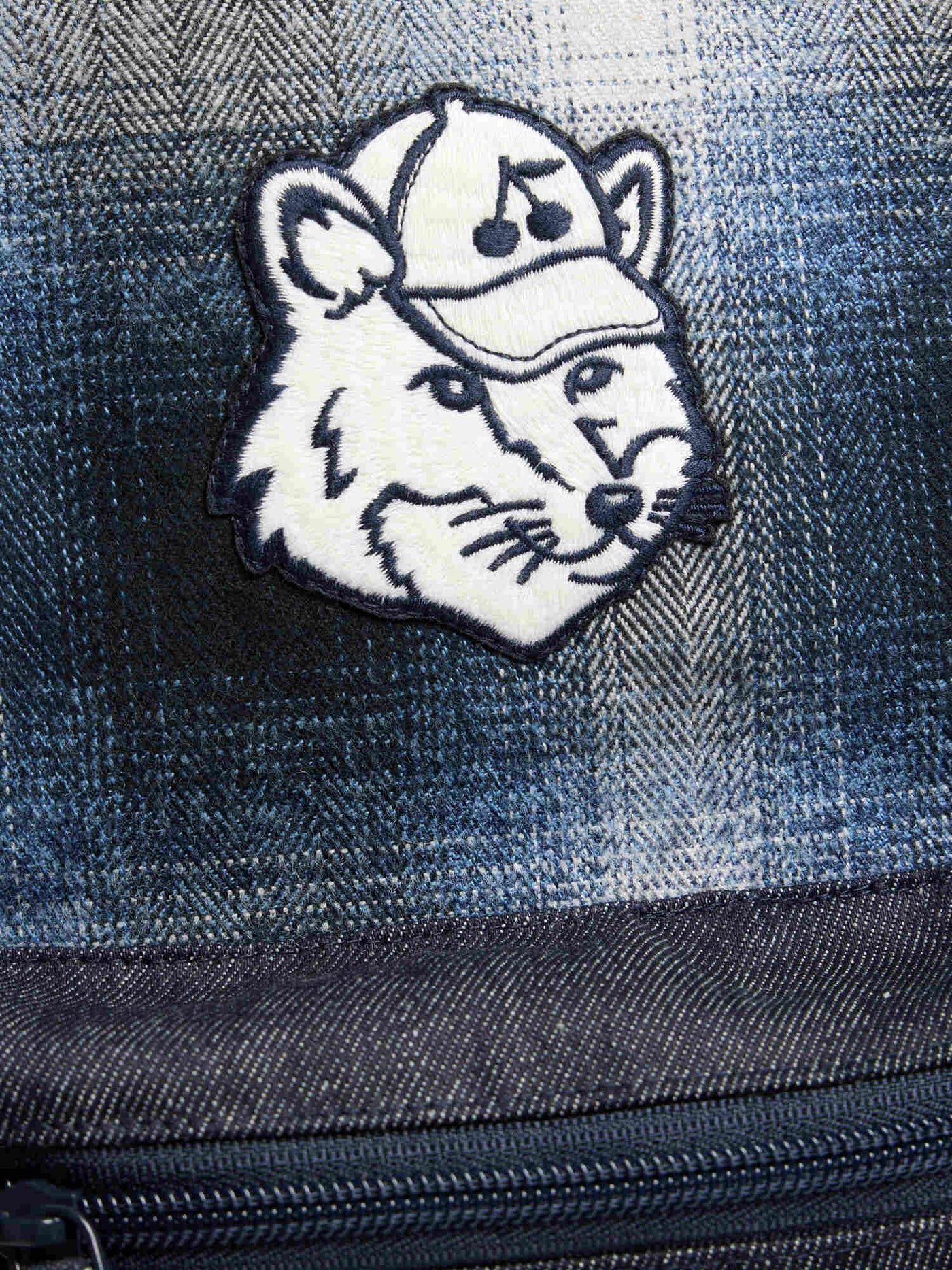 Bonpoint x Maison Kitsuné フォックスパッチ バックパック