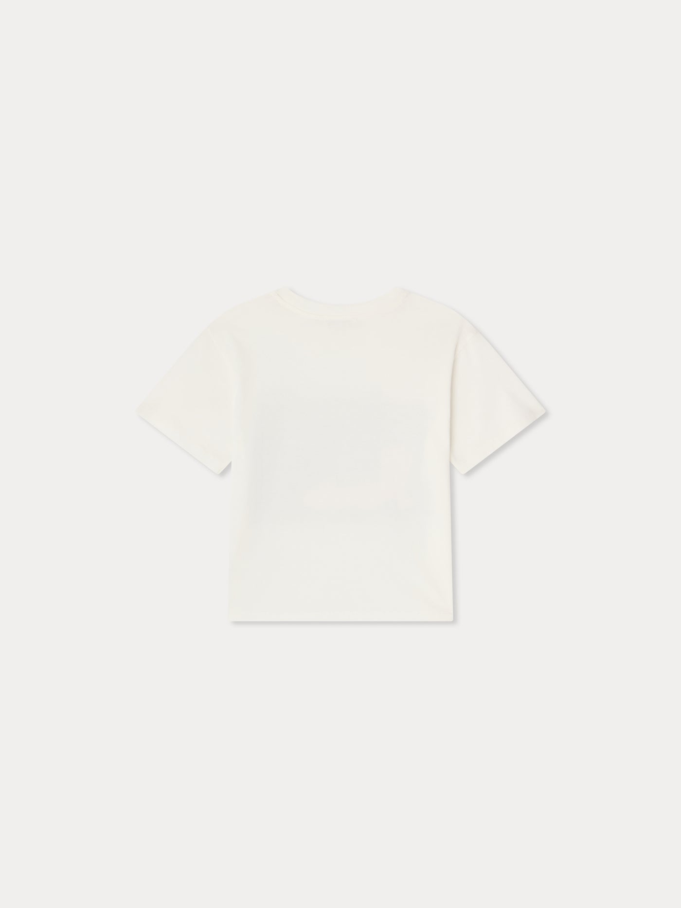 Eidan t-shirt with workshop and car print in organic cotton
