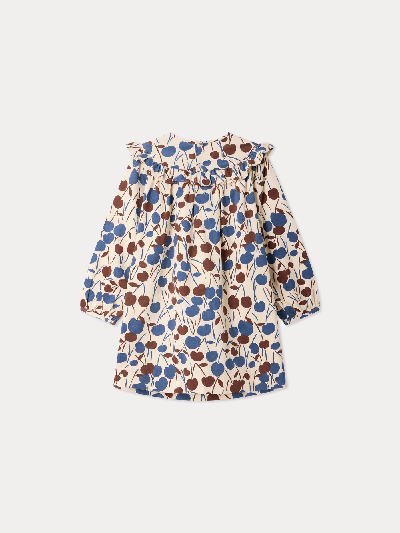 Bevika dress in organic cotton velvet