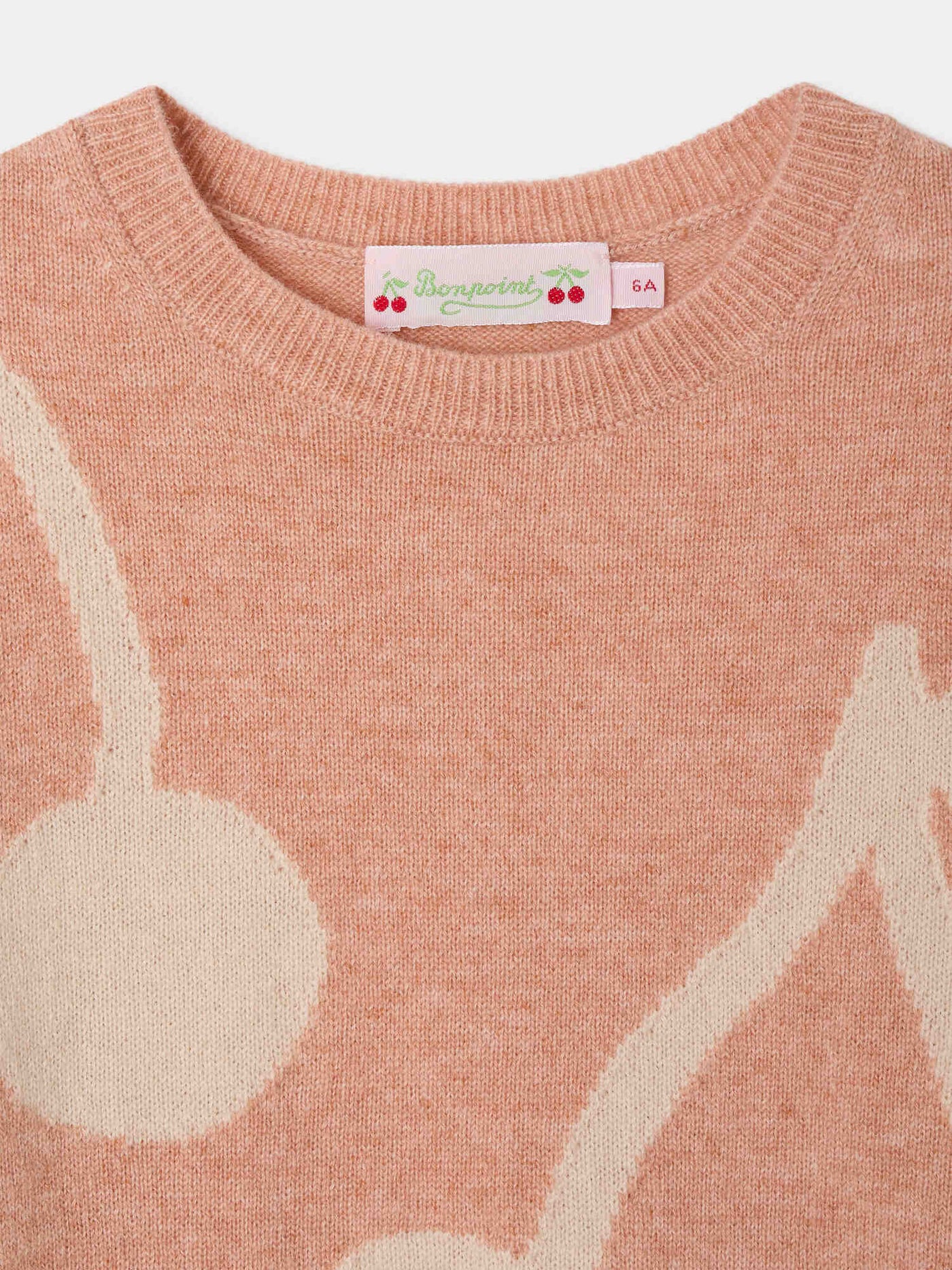 Margaux cherry cashmere sweater