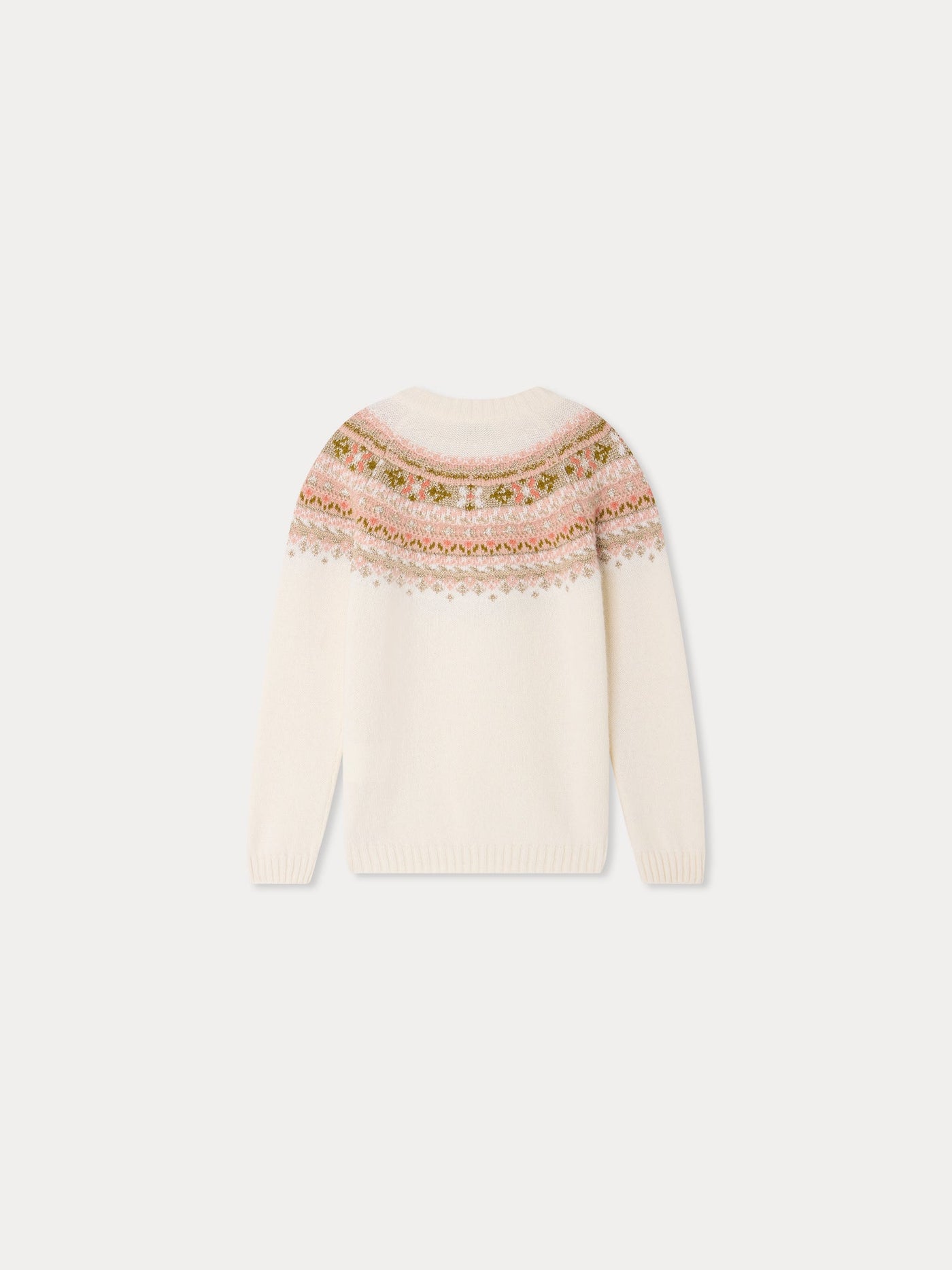 Mirela jumper in embroidered jacquard