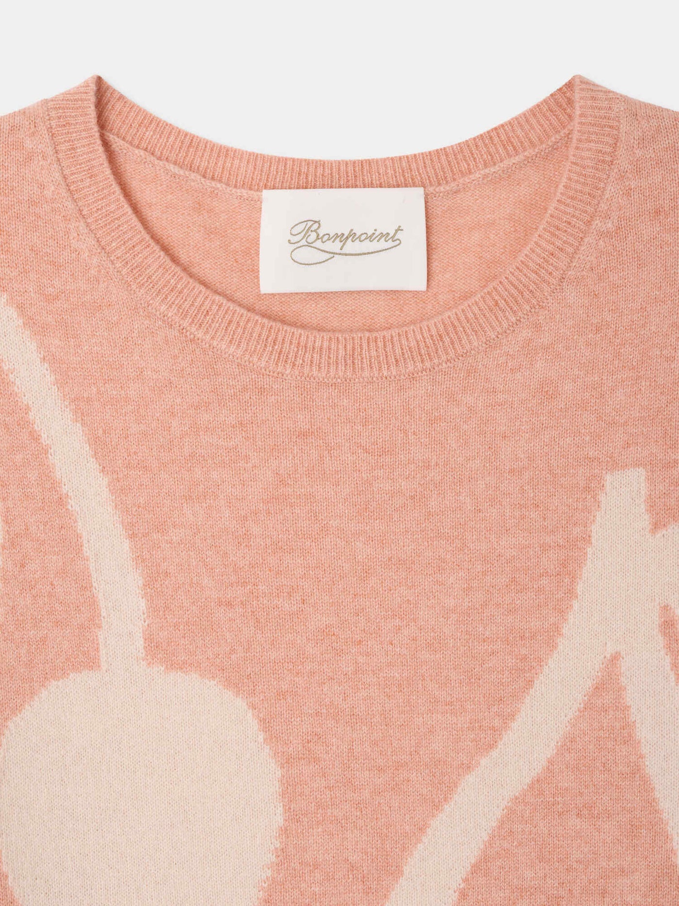 Margaux Grown-Up cherry-print jumper in cashmere