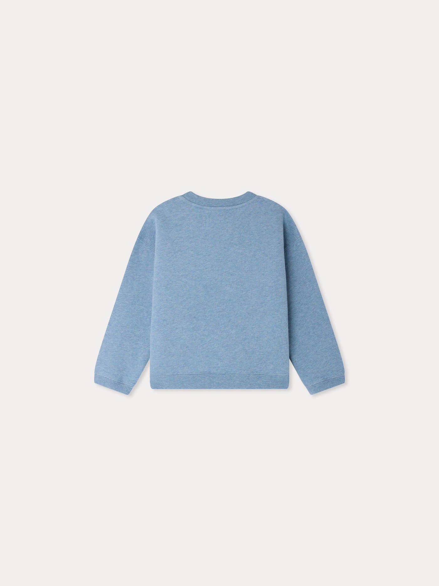 Tayla doily-embroidered sweatshirt in organic cotton