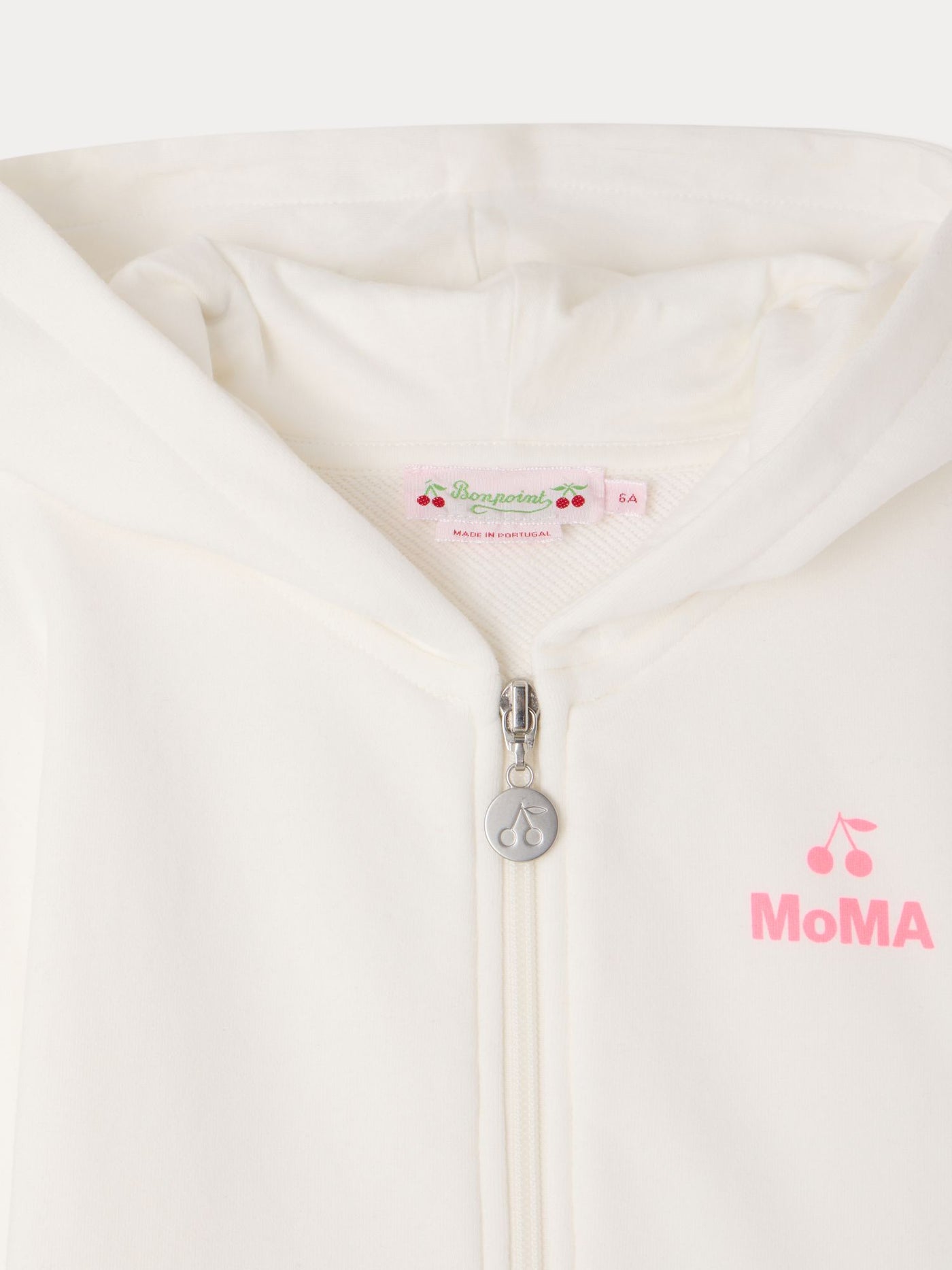 Bonpoint x MoMA スイレンプリント ジップスウェット