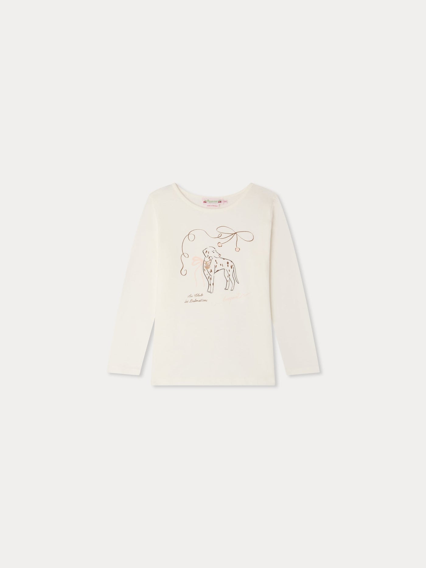 Tidjiane T-shirt with Dalmatian print in organic cotton