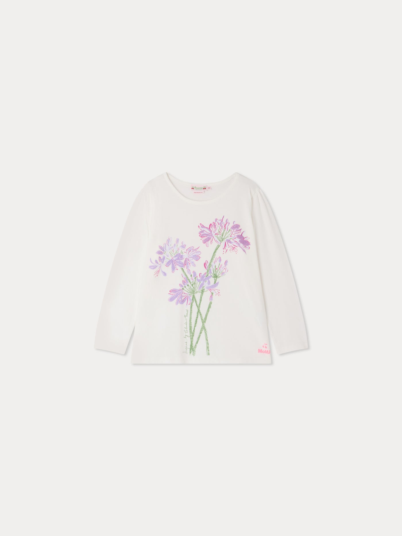 Bonpoint x MoMA モネフローラル長袖Tシャツ