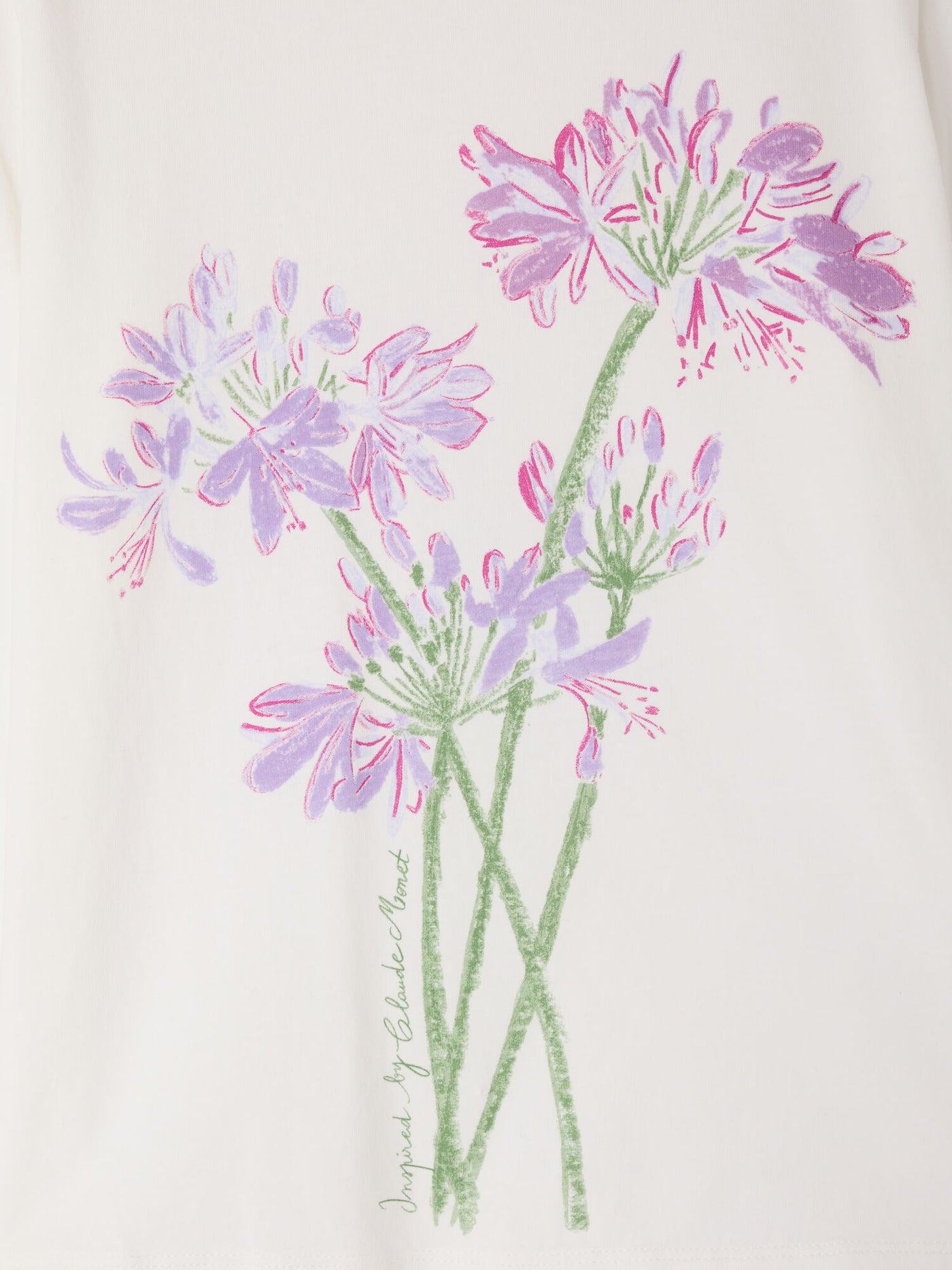 Bonpoint x MoMA モネフローラル長袖Tシャツ