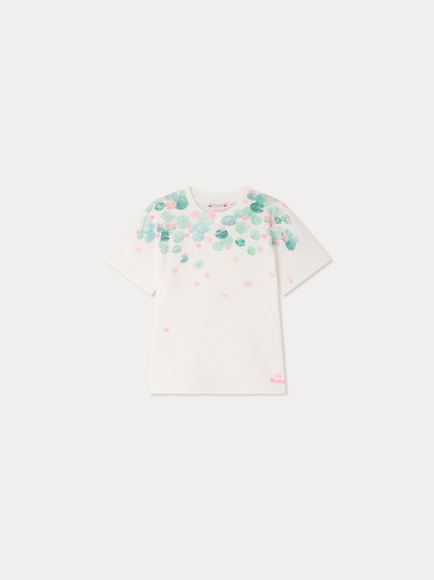 Bonpoint x MoMA スイレンプリントTシャツ