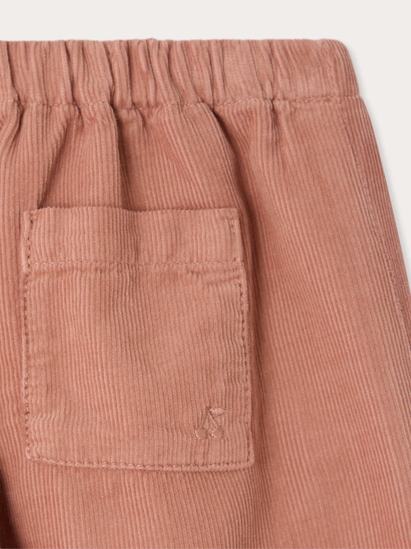 Dandy pink baby pants in organic cotton
