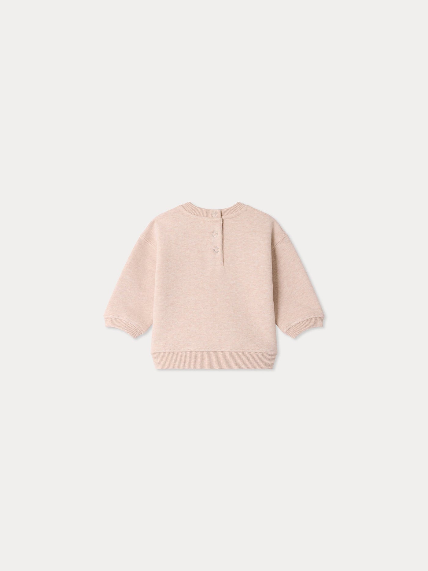 オーガニックコットン チェリーアップリケスウェット