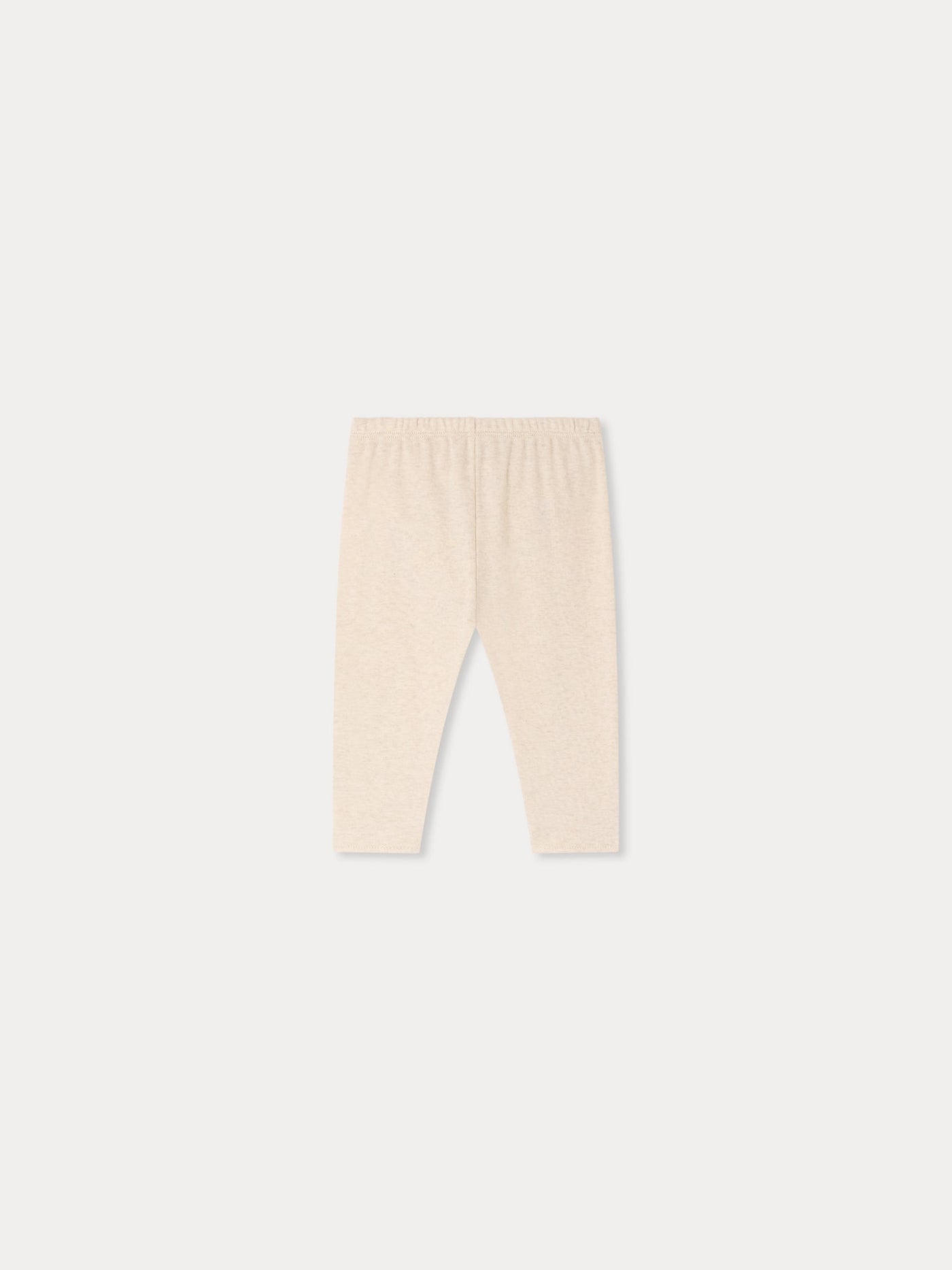 Andy baby beige leggings in organic cotton