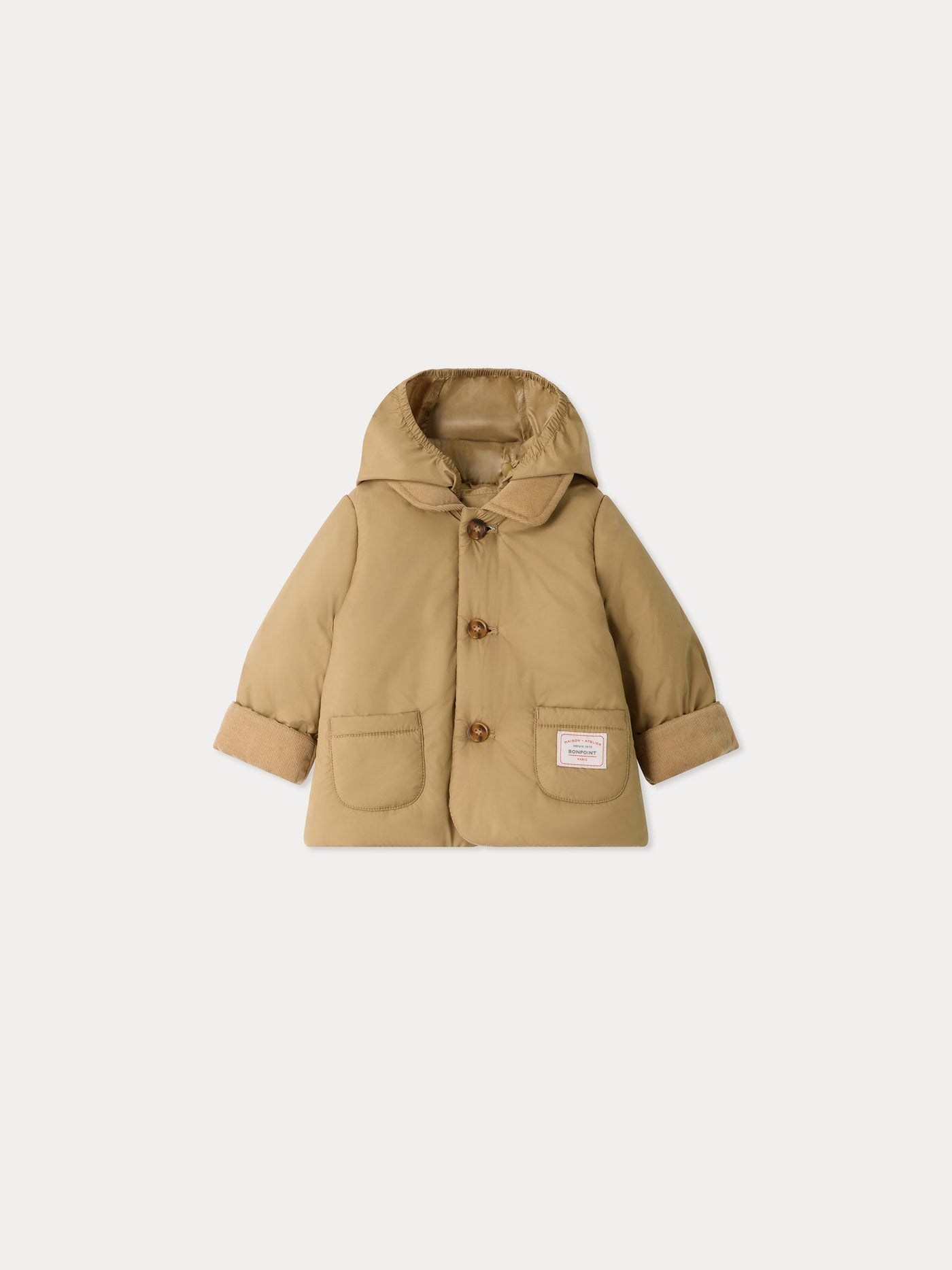 撥水 フーデッドパデッドジャケット