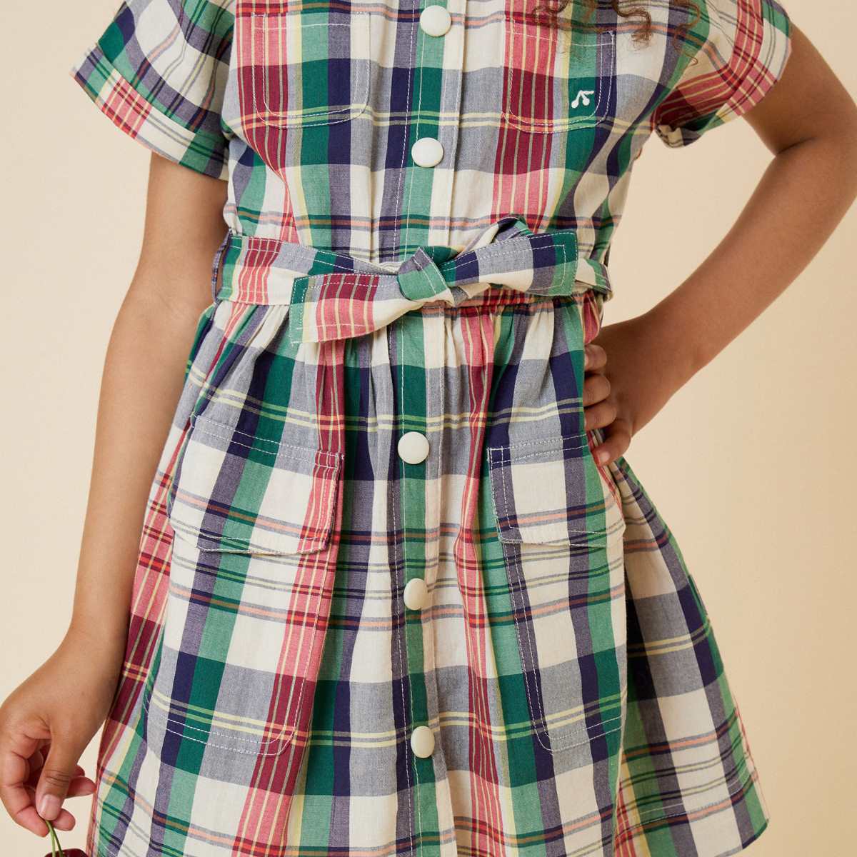 ボンポワン オンラインストア | Bonpoint チェック ドレス 