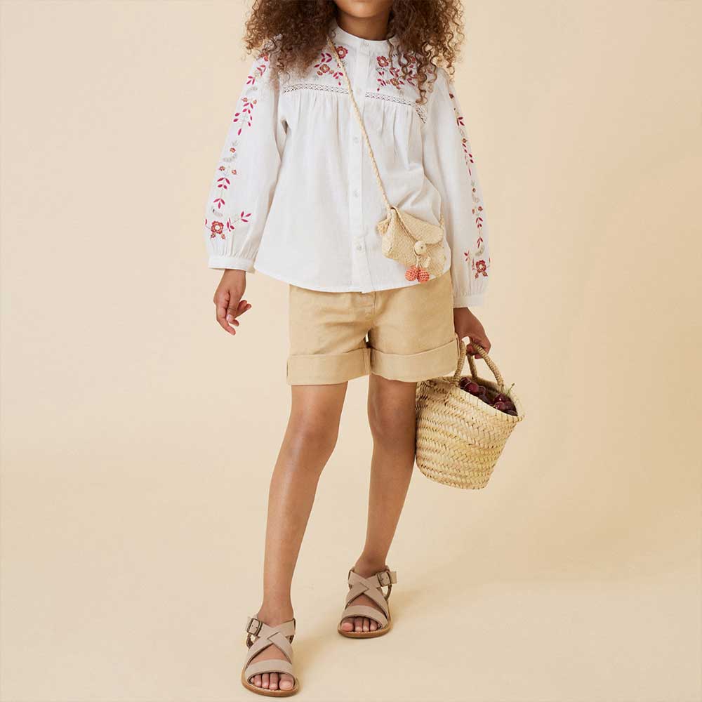 ボンポワン オンラインストア | Bonpoint レザーサンダル 