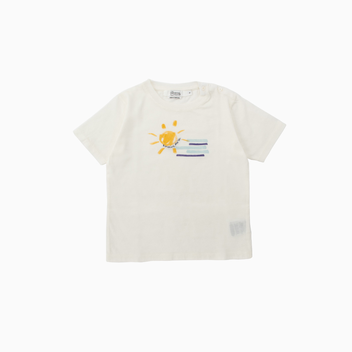 太陽プリント Tシャツ