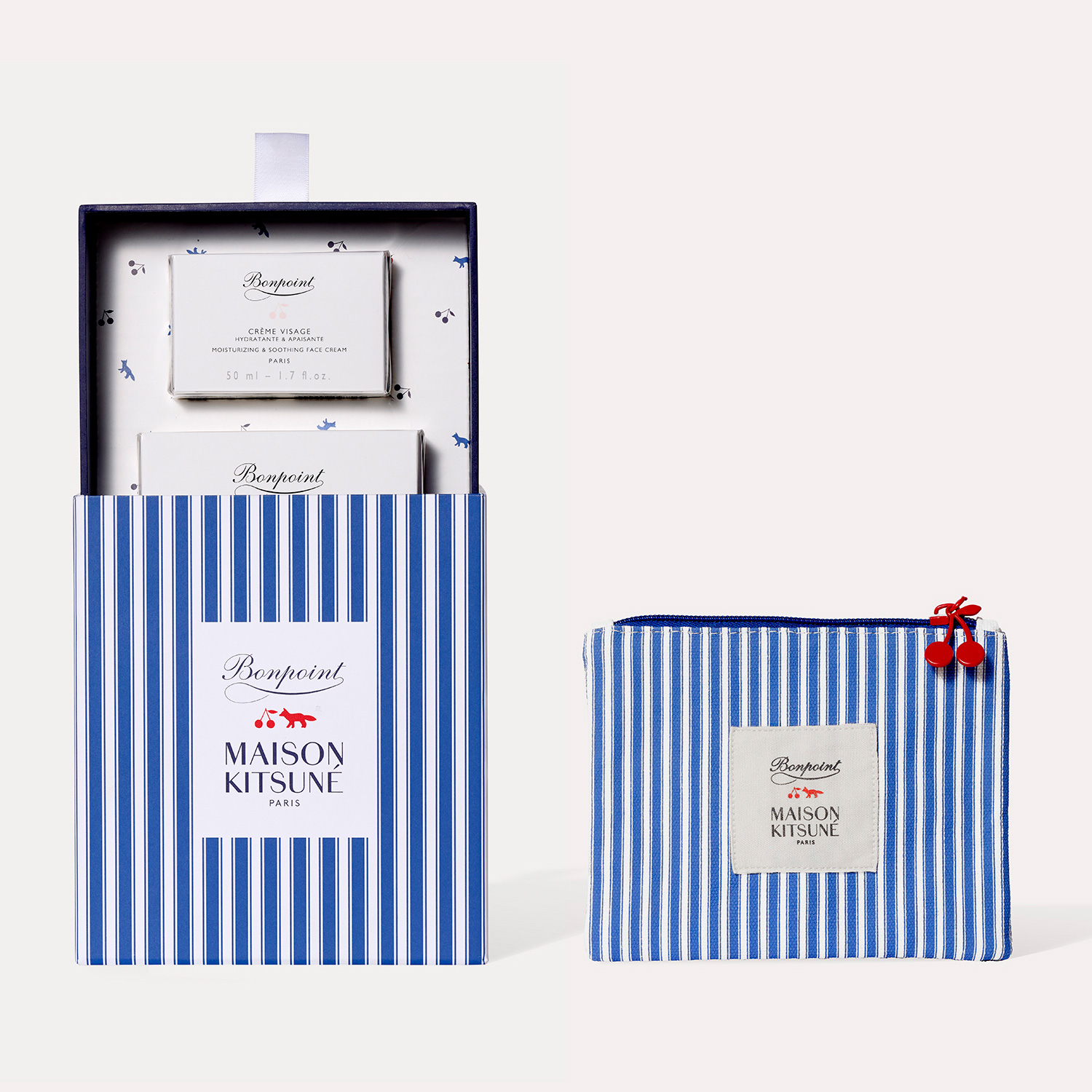 Bonpoint × Maison Kitsuné コフレセット(フェイス&ボディクリーム)
