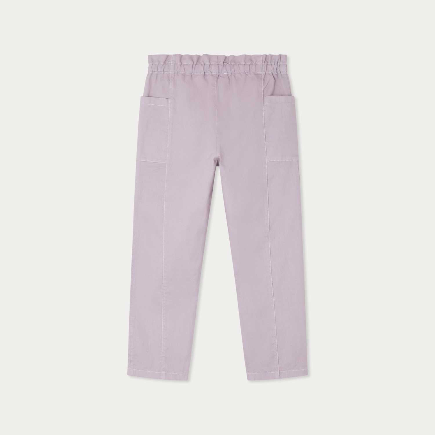 コットンデニム パッチポケットパンツ