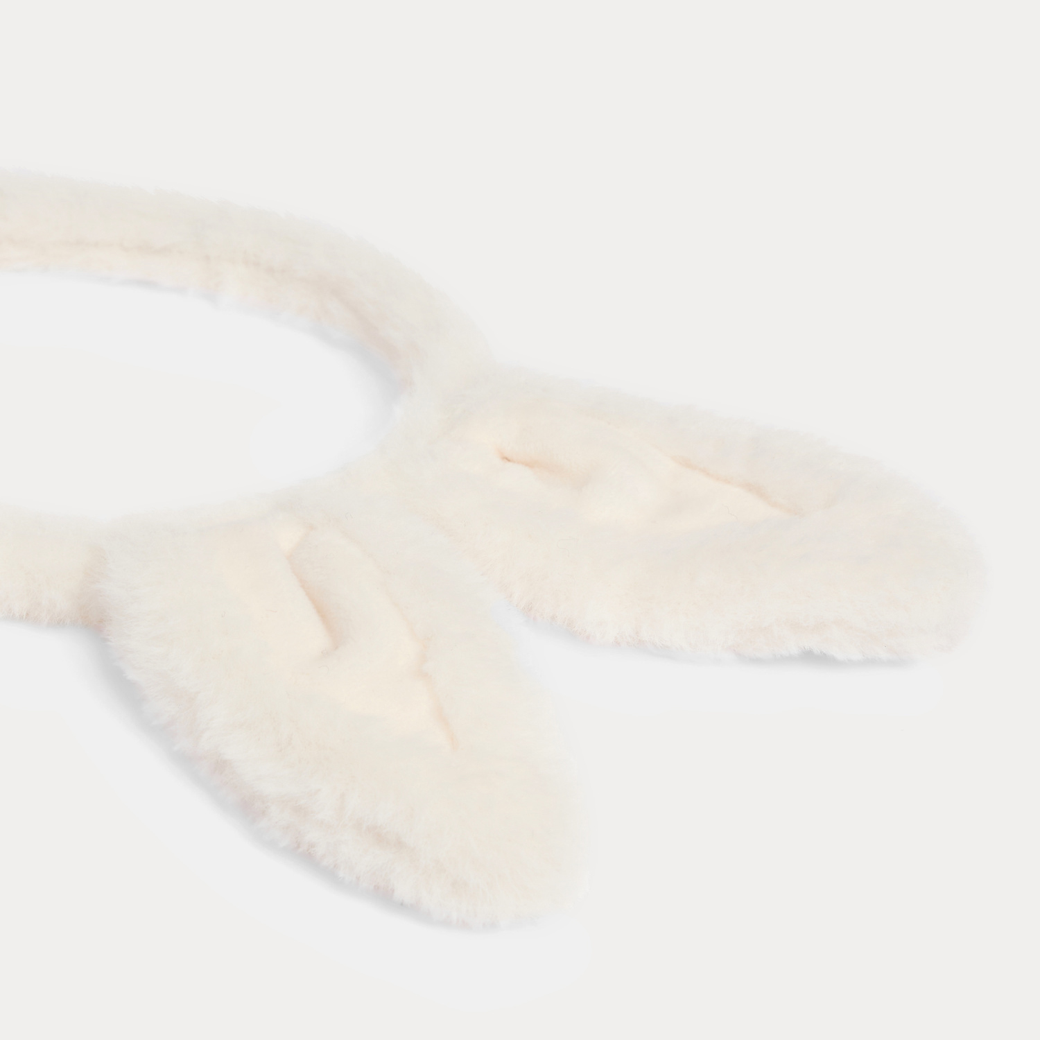 フェイクファー バニーイヤーヘアバンド