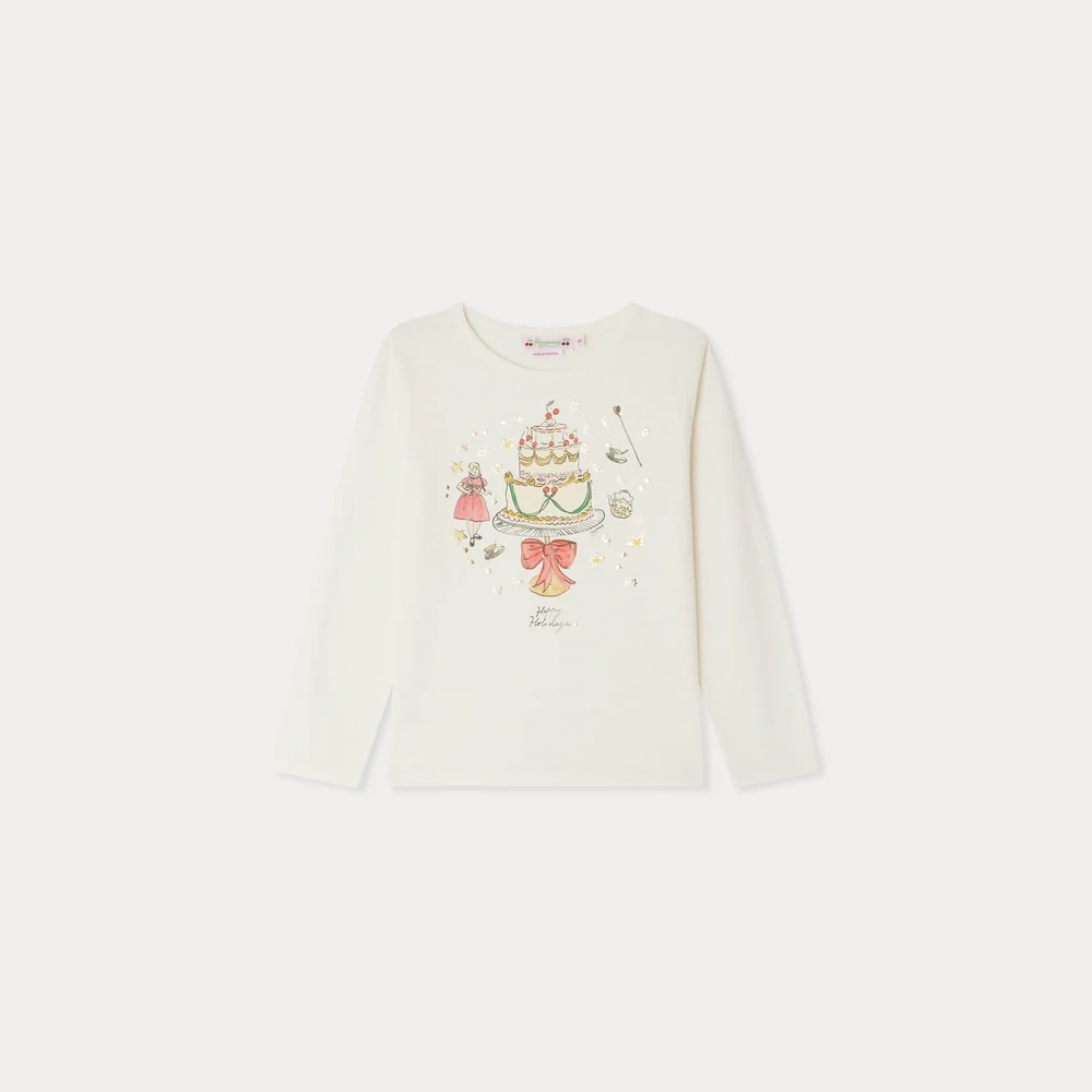 アリスプリント クルーネックTシャツ