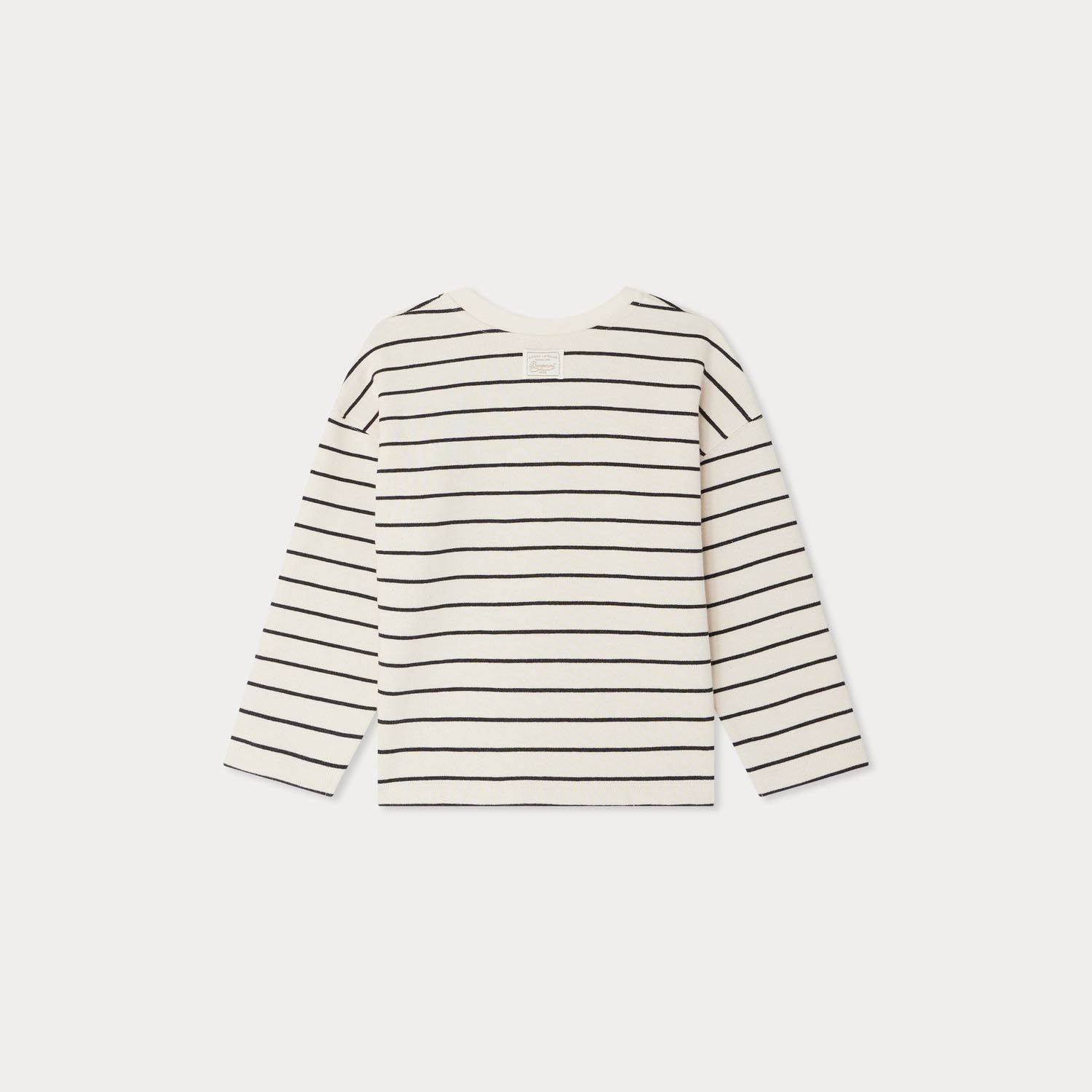 ハート&カメラモチーフ スウェットシャツ