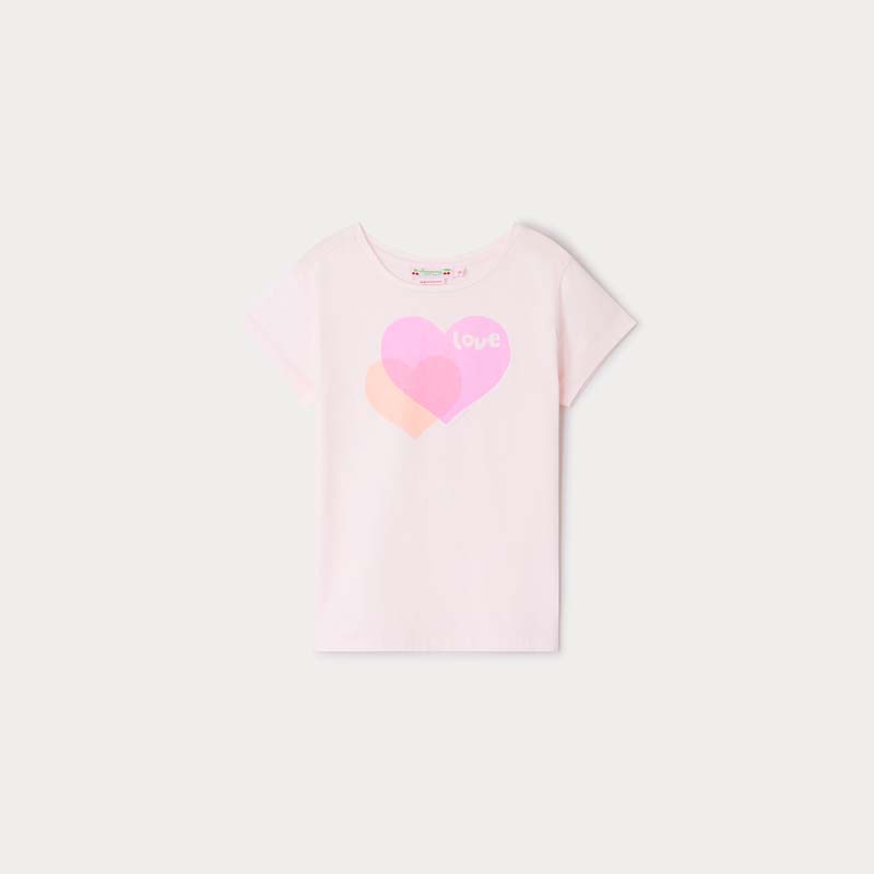 ハートプリント Tシャツ