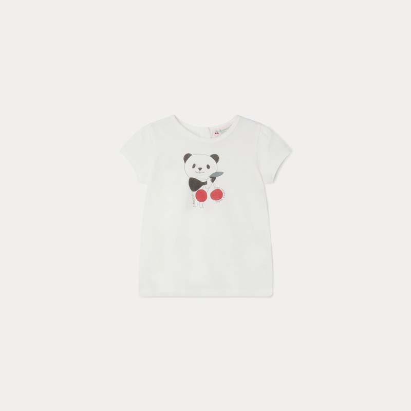 パンダ ベビーTシャツ
