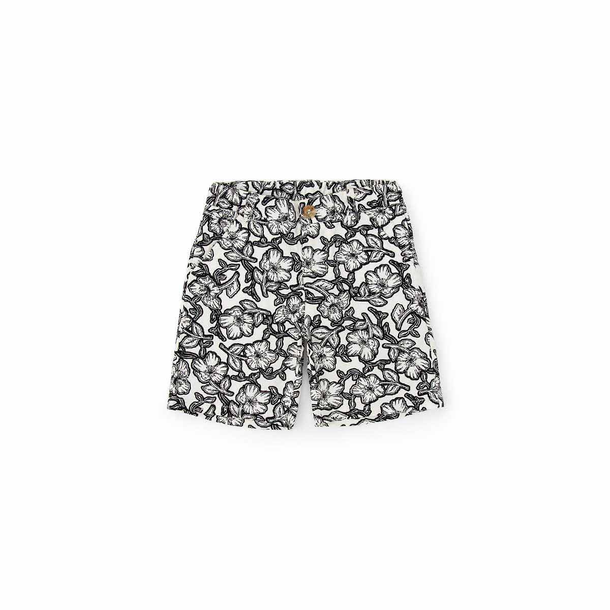 フローラル ベビーショートパンツ