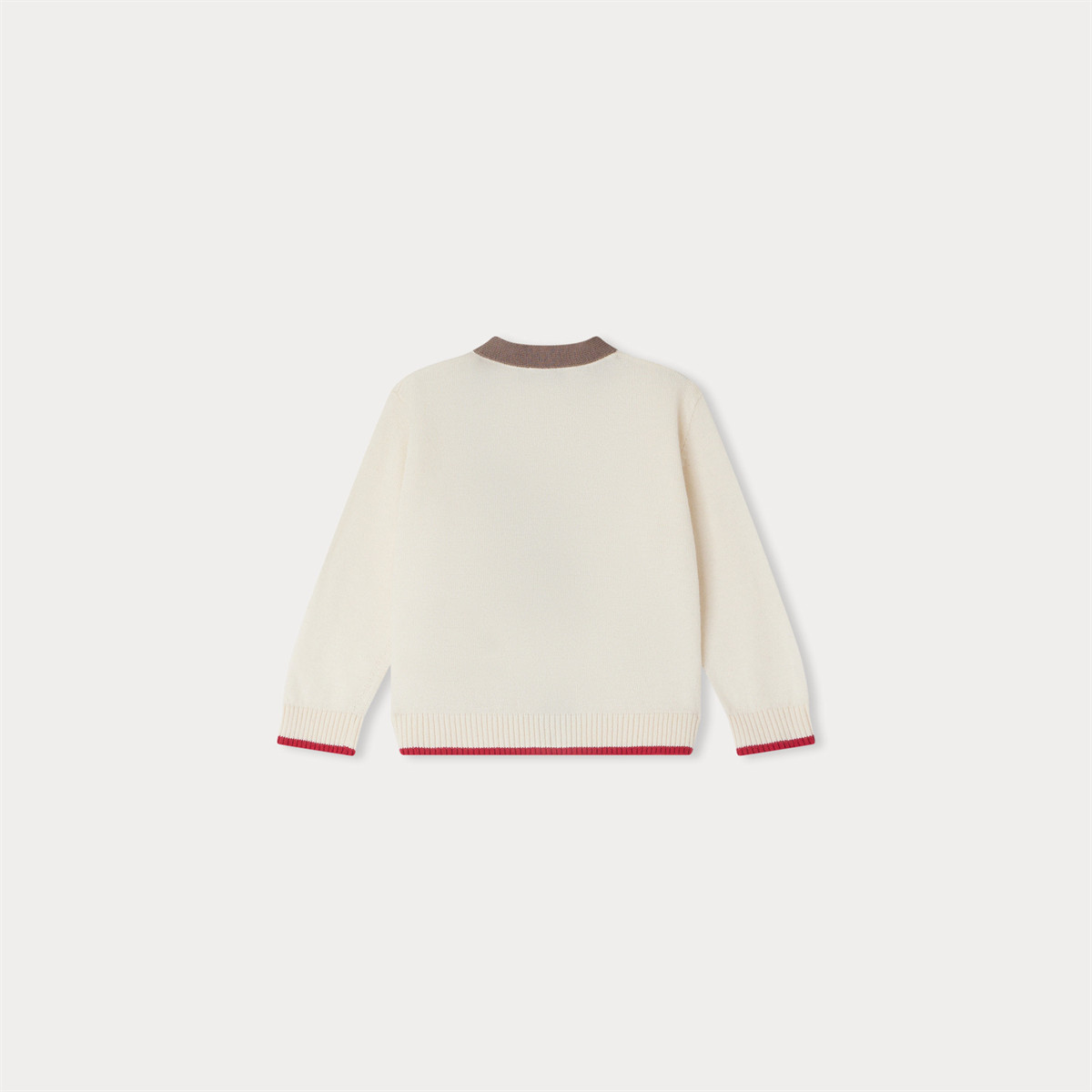 ベビーカーディガン